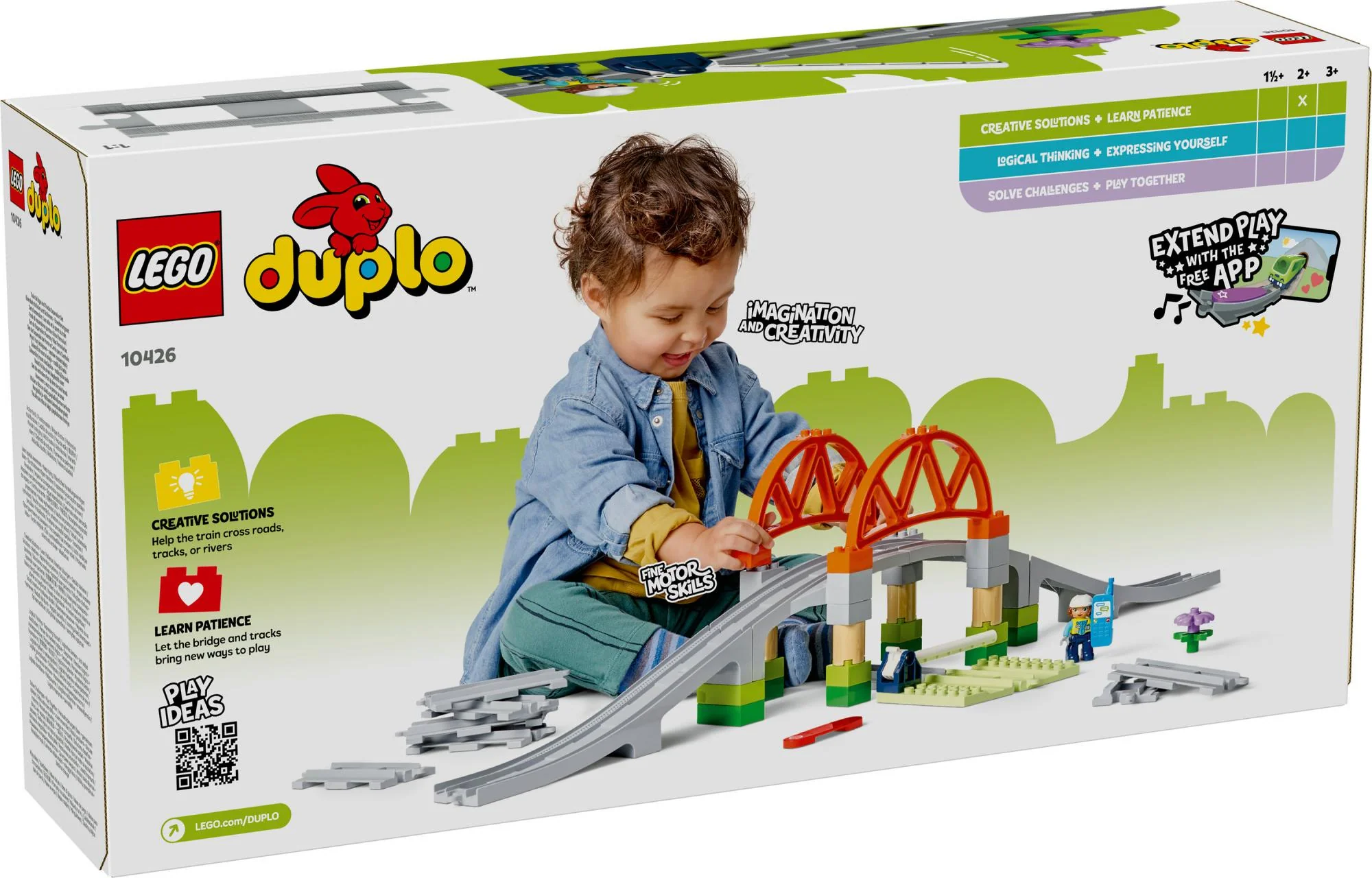 LEGO 10426 LEGO DUPLO Railway Bridge and Tracks - Expansion Set