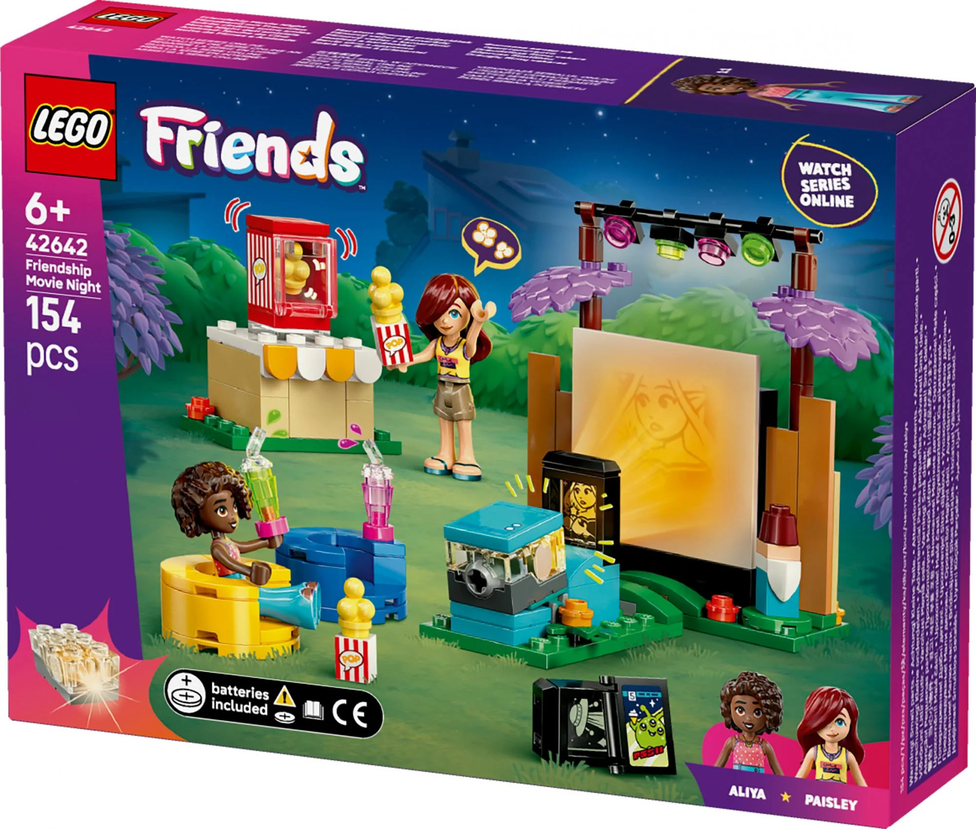 LEGO 42642 Friends Movie Night with Friends
