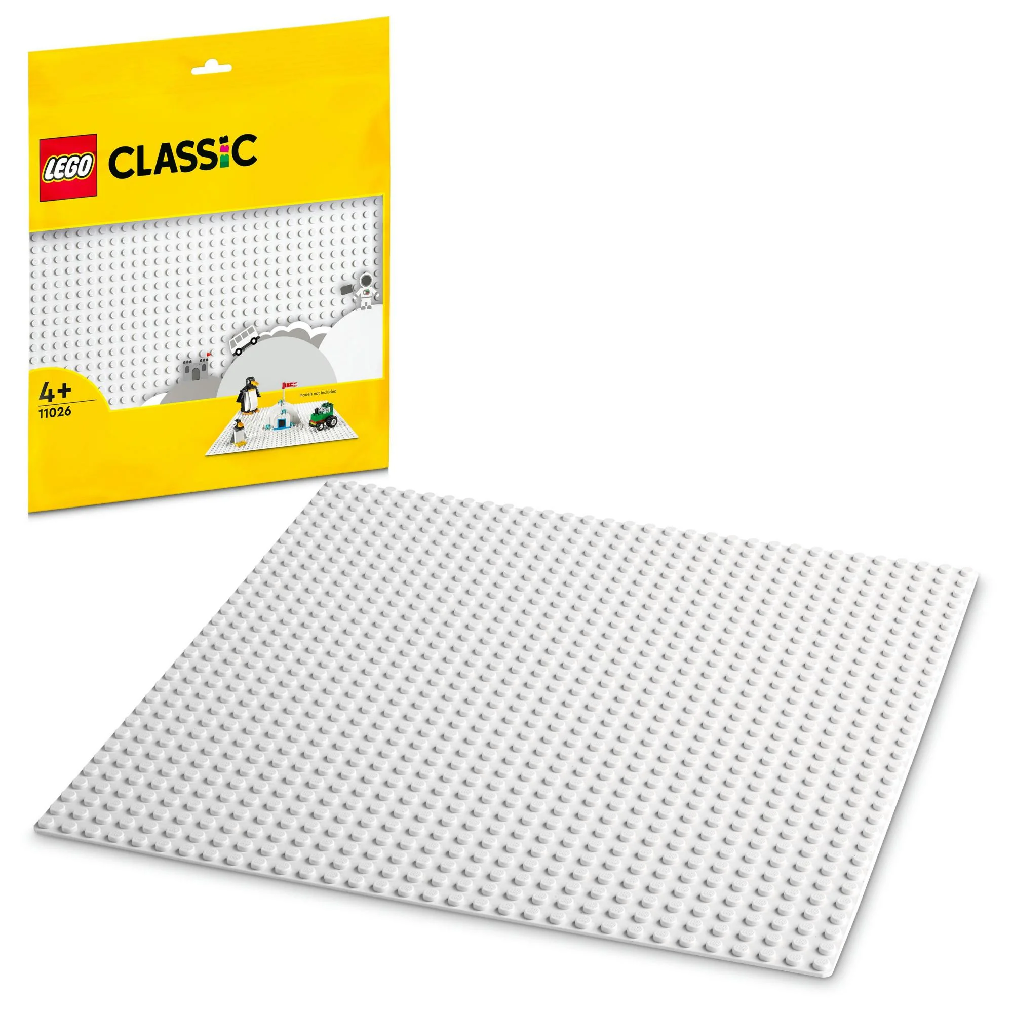 LEGO Classic - Hvid Basisplade (11026)