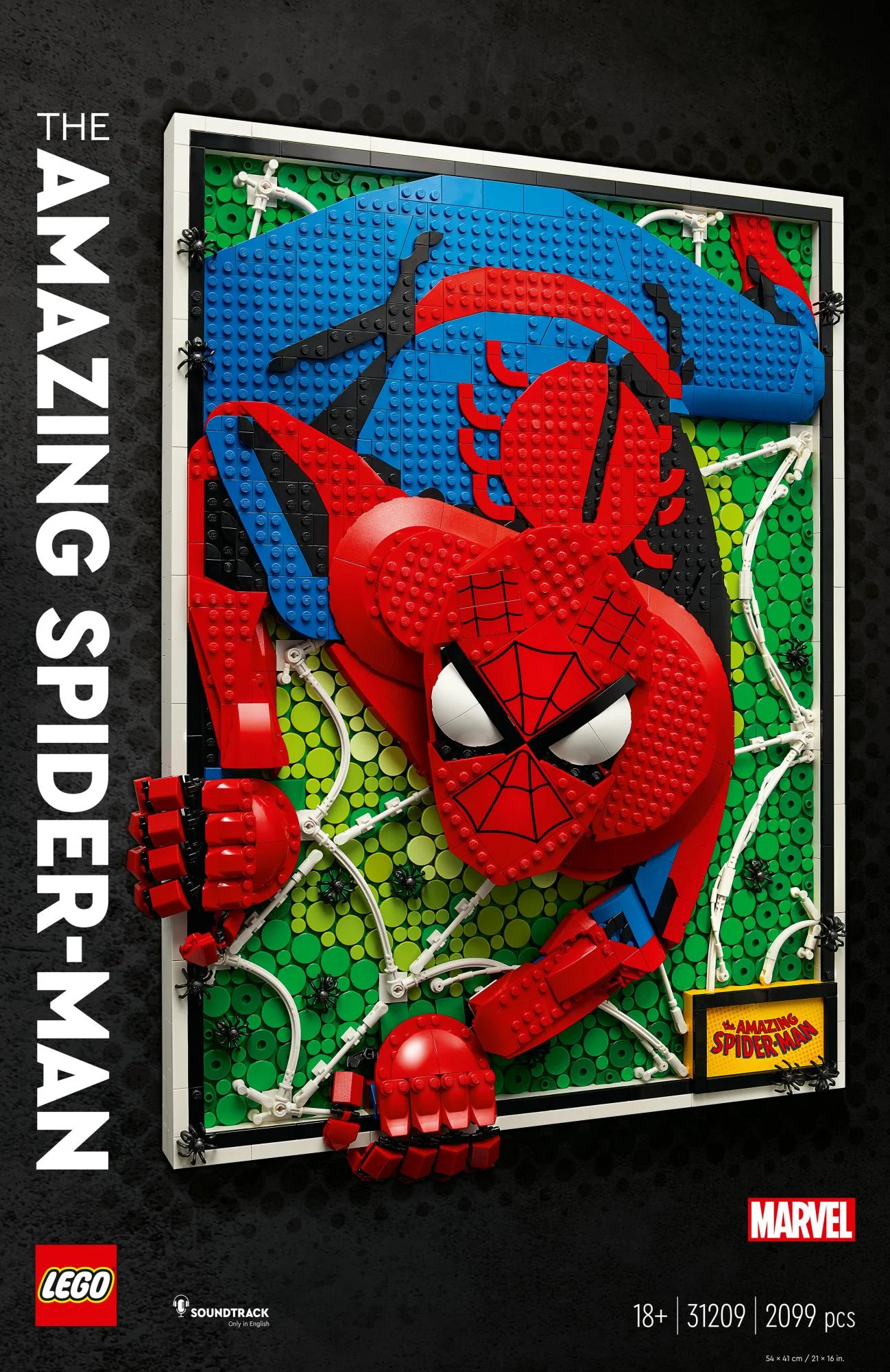 LEGO Art: Den Fantastiske Spider-Man (31209)