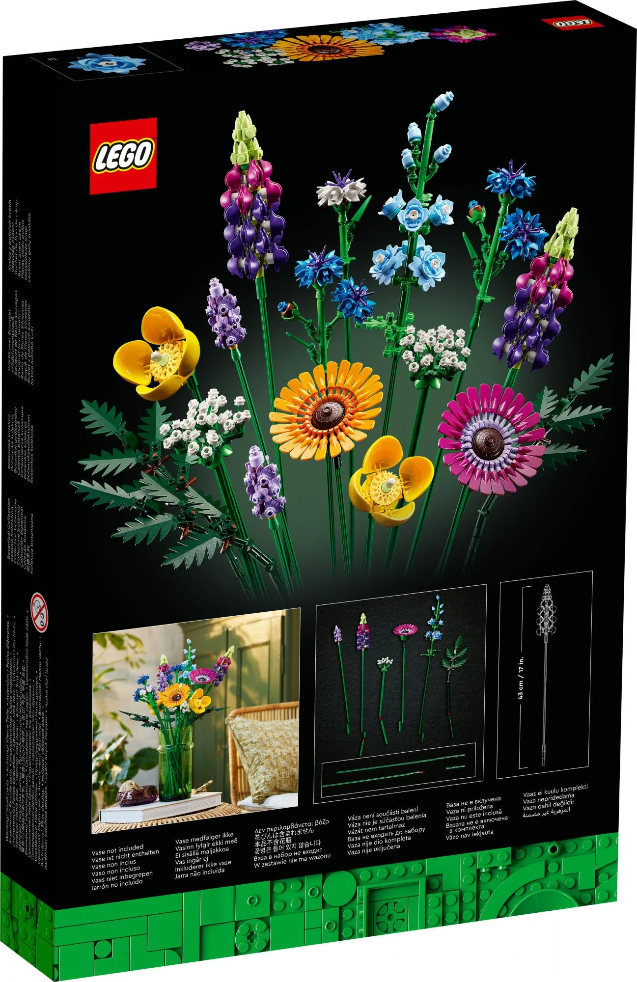 LEGO Icons - Vild Blomster Buket (10313)