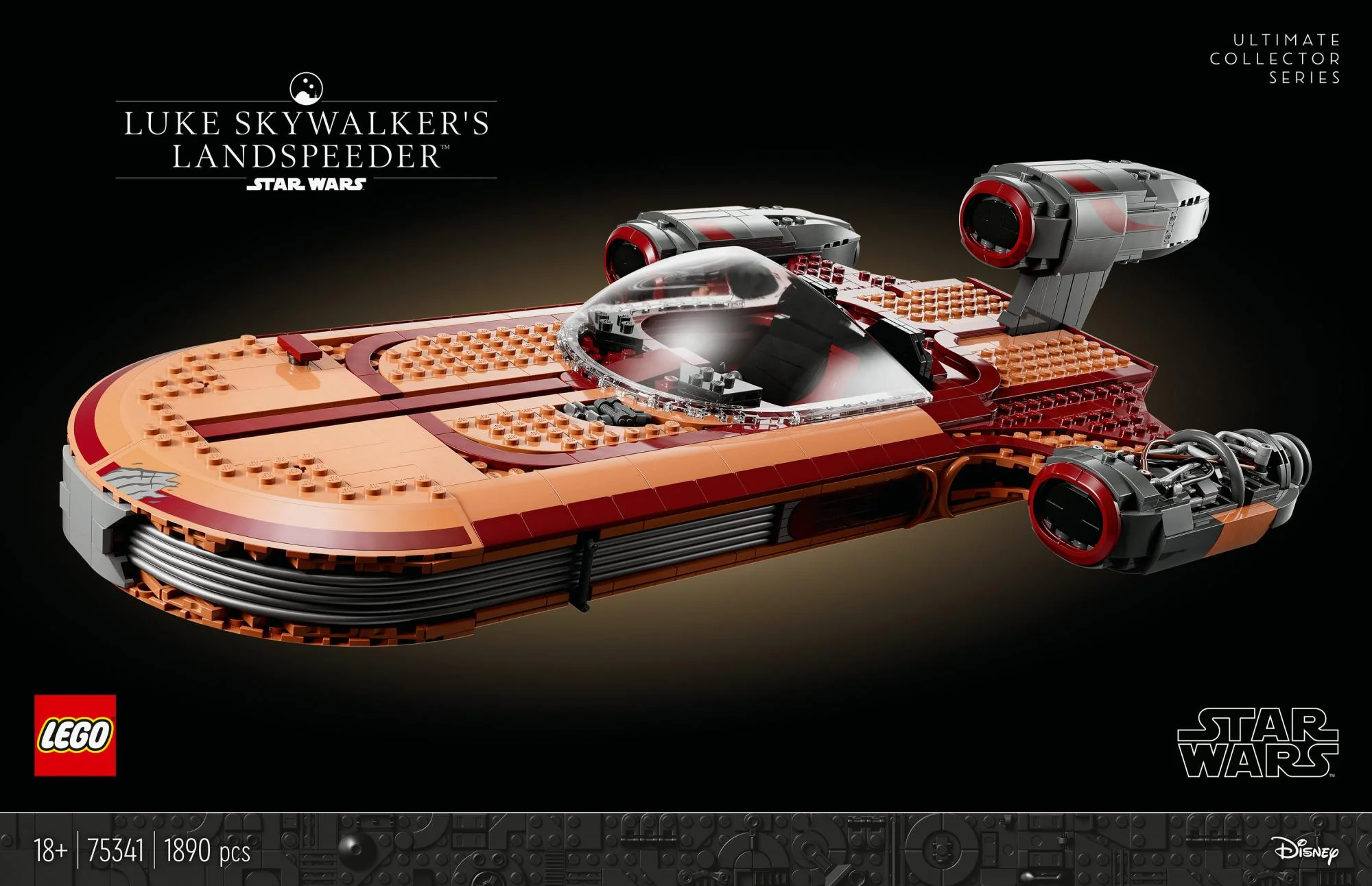 LEGO Star Wars - Luke Skywalker's Landspeeder (75341.)