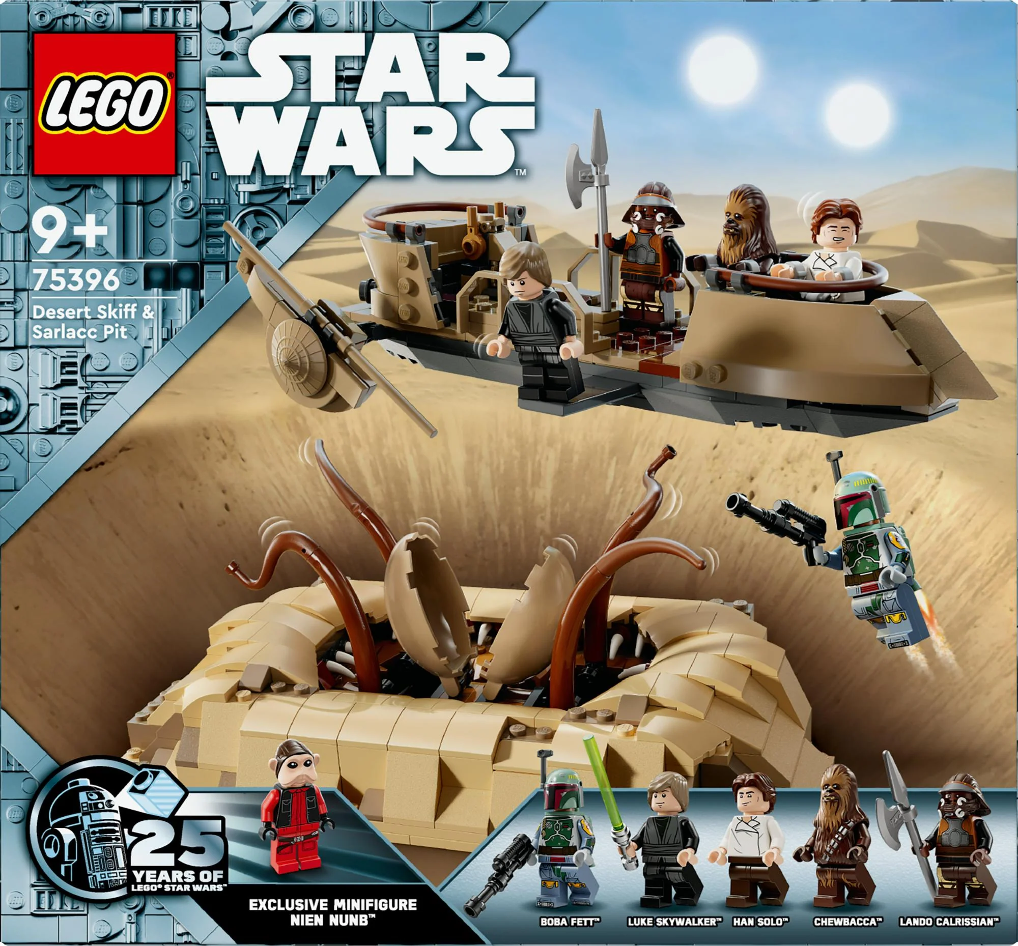 LEGO 75396 Star Wars Desert Skiff and Sarlacc Pit