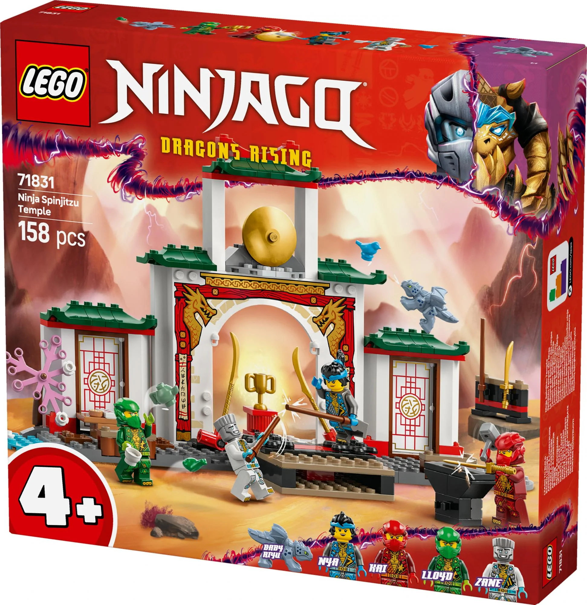 LEGO 71831 Ninjago Spinjitzu Ninja Temple