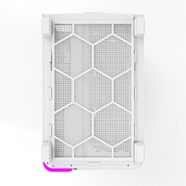 Montech King 95 Pro Hvid-  curved glas