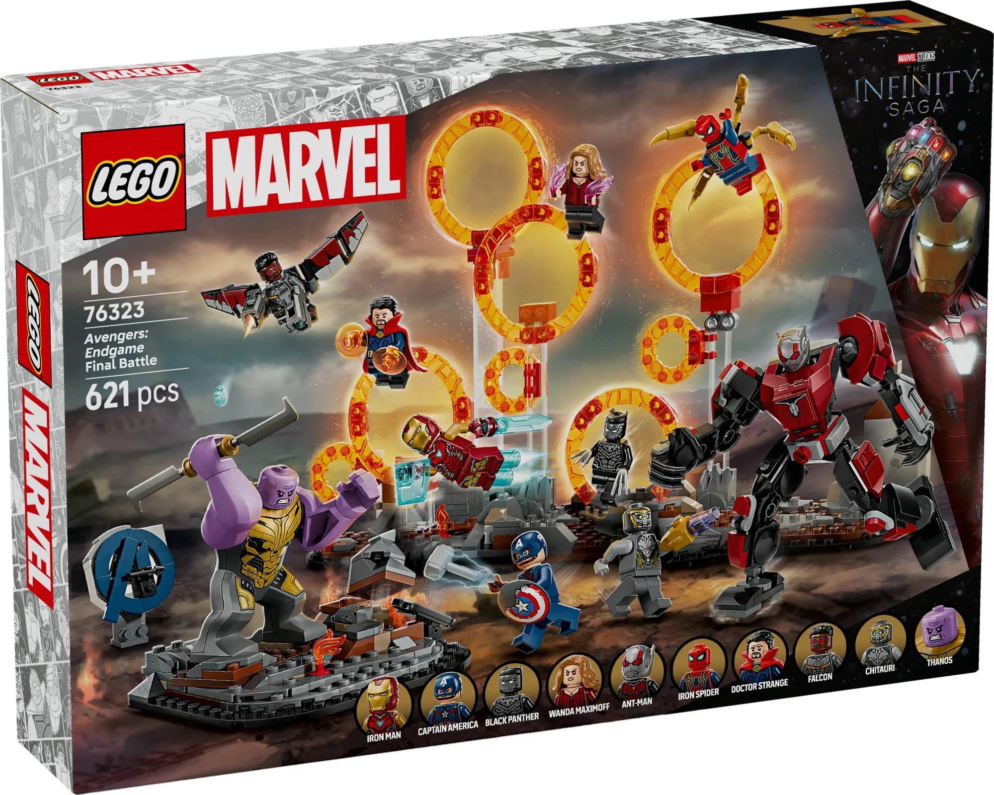 LEGO 76323 Marvel Super Heroes Avengers: Endgame final showdown