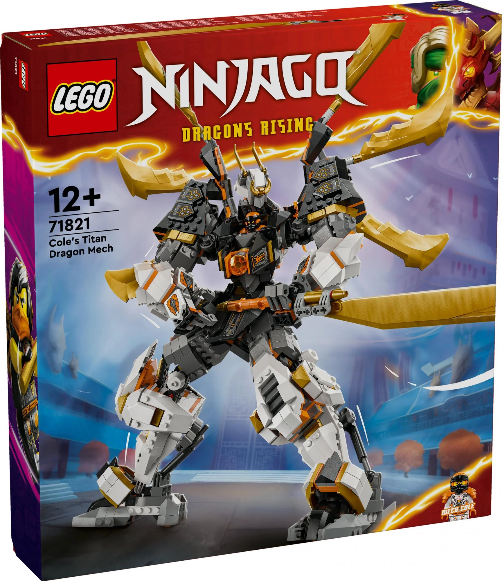 LEGO 71821 Ninjago Cole's Titan Dragon Mech