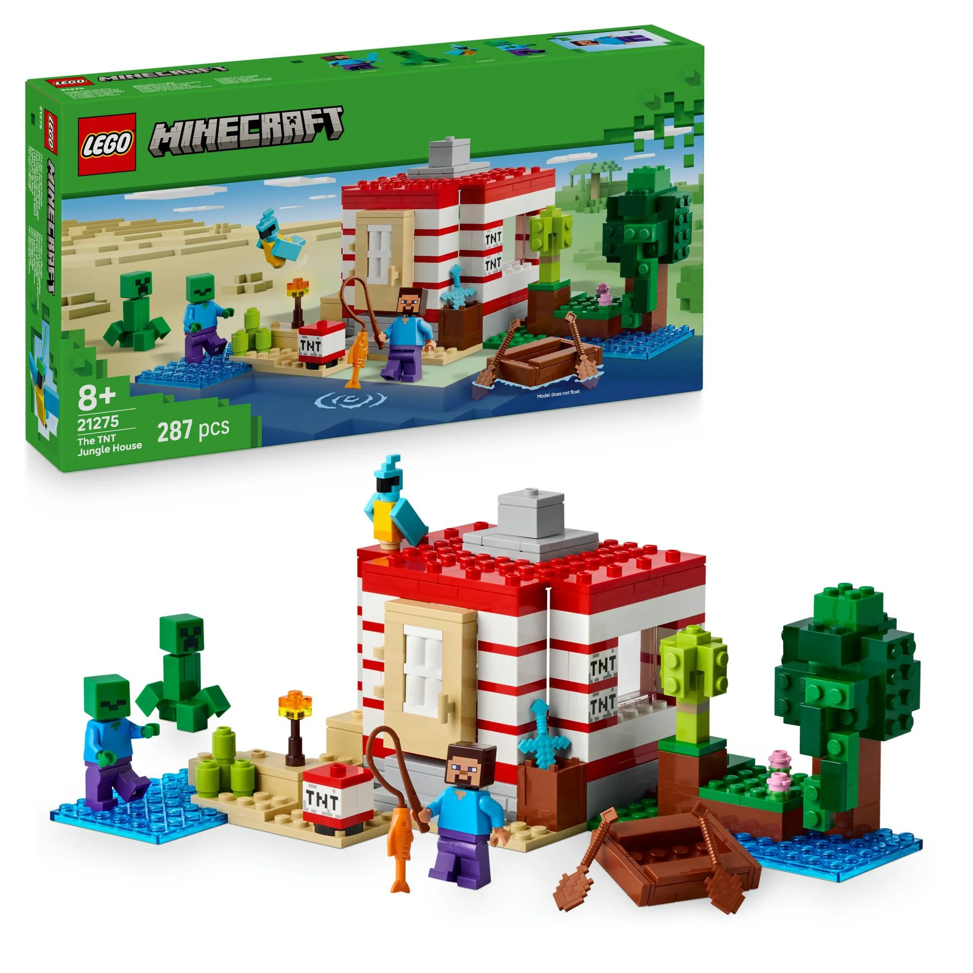 LEGO - Minecraft - The TNT Jungle House (21275)