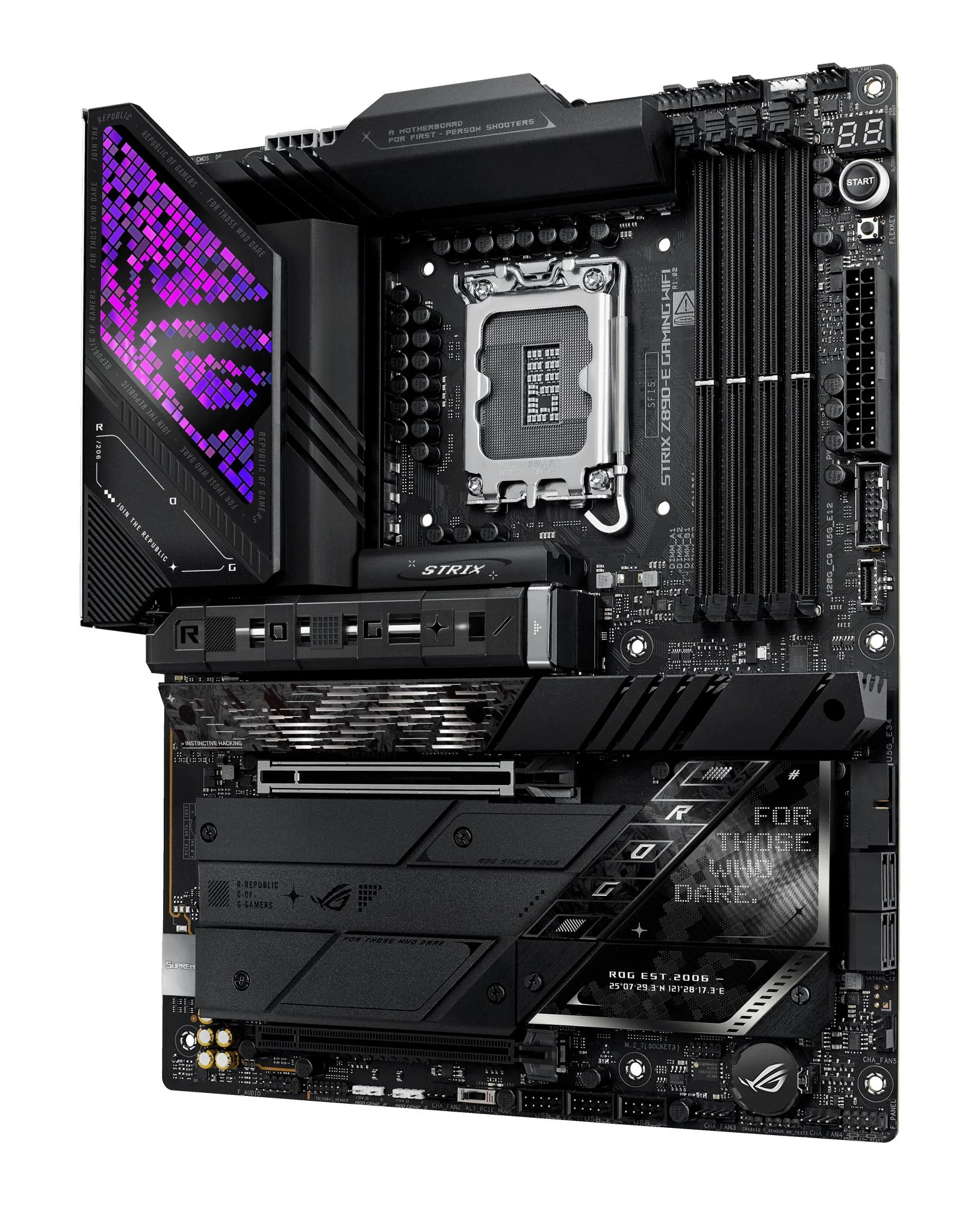ASUS ROG STRIX Z890-E GAMING WIFI ATX LGA1851 sokkel Intel Z890