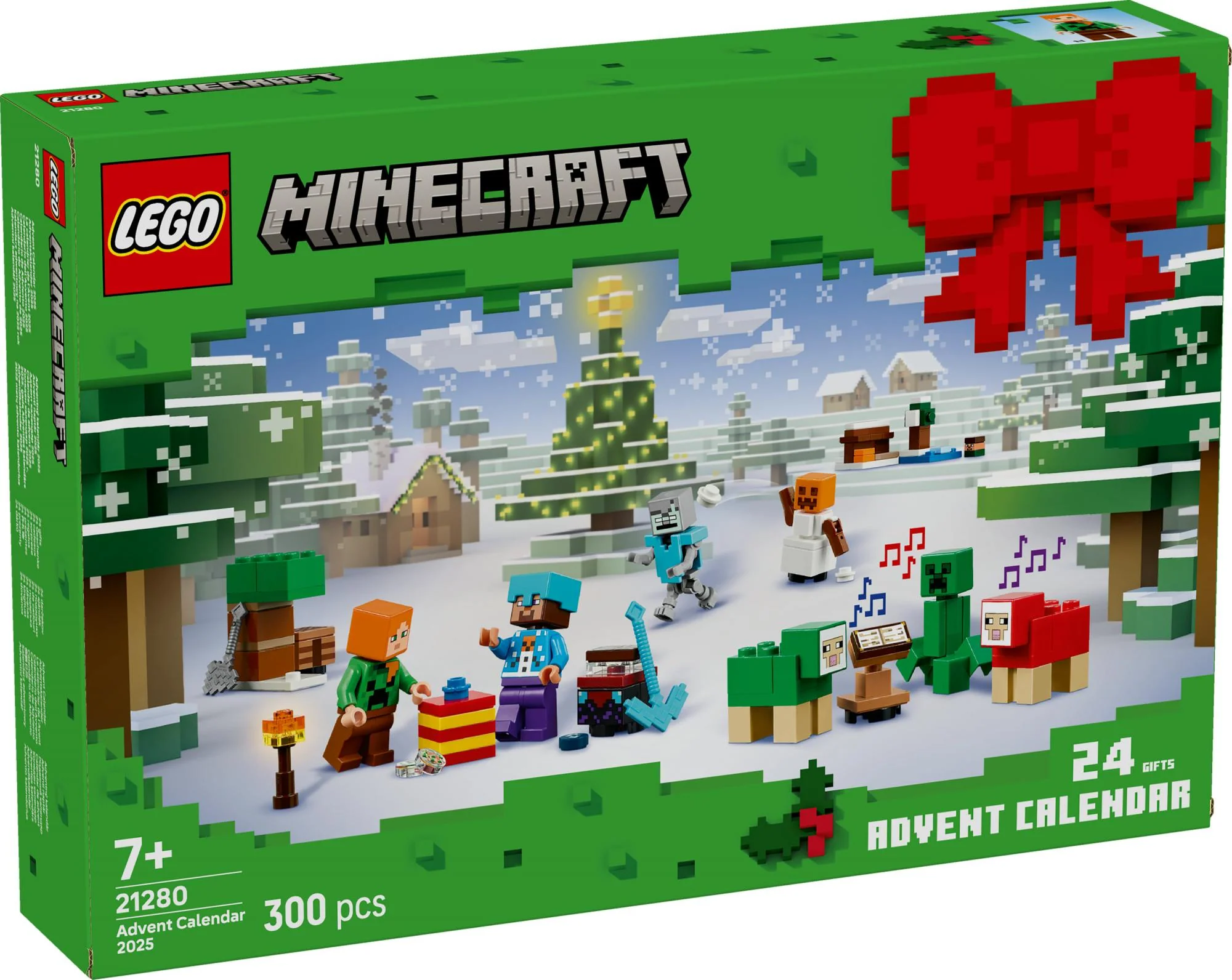 LEGO 21280 Minecraft Advent Calendar 2025