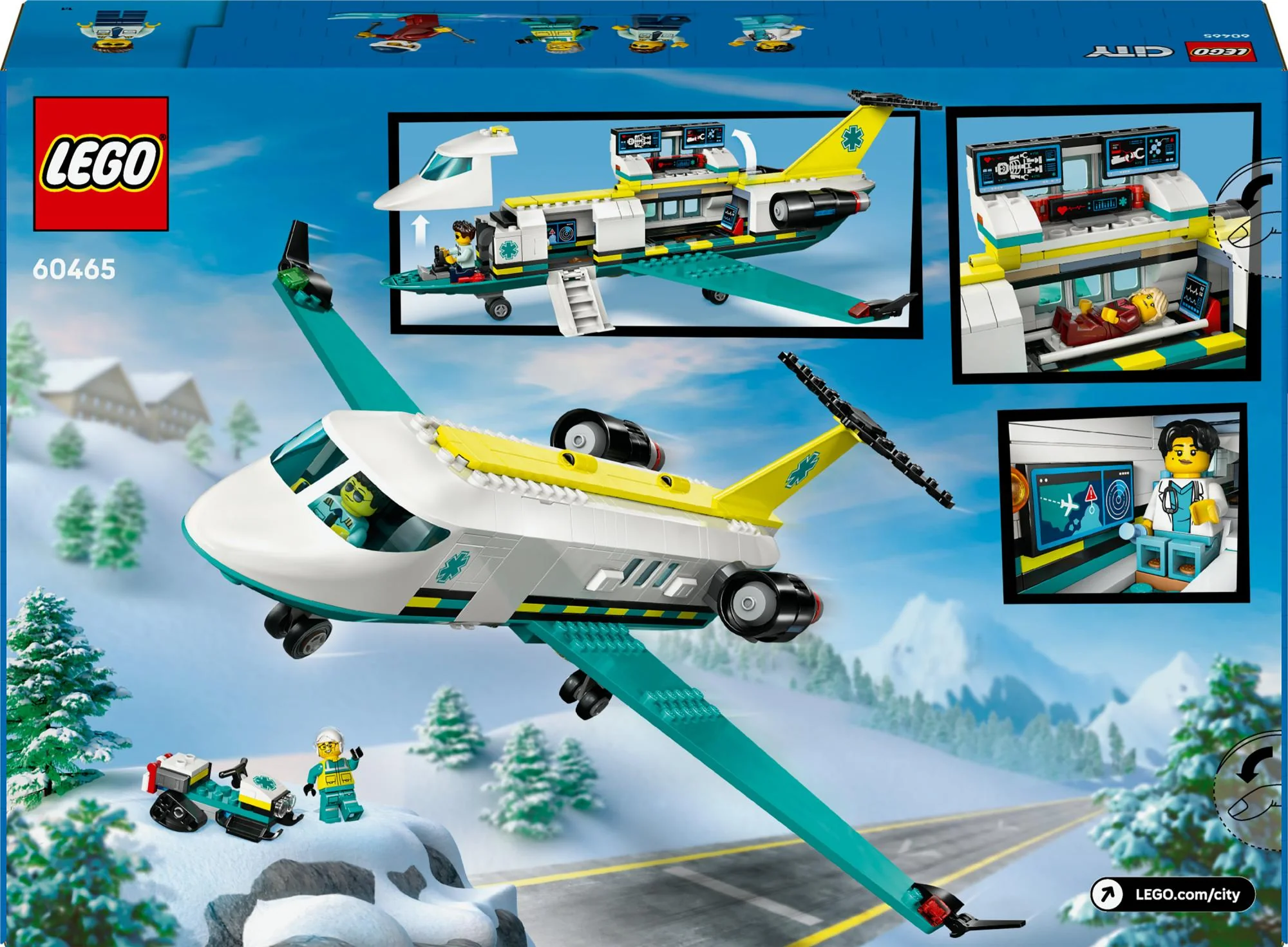 LEGO 60465 City Emergency Rescue Plane