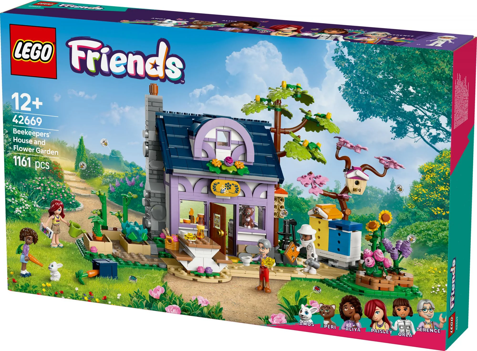 LEGO 42669 Friends Beekeepers' House and Flower Garden