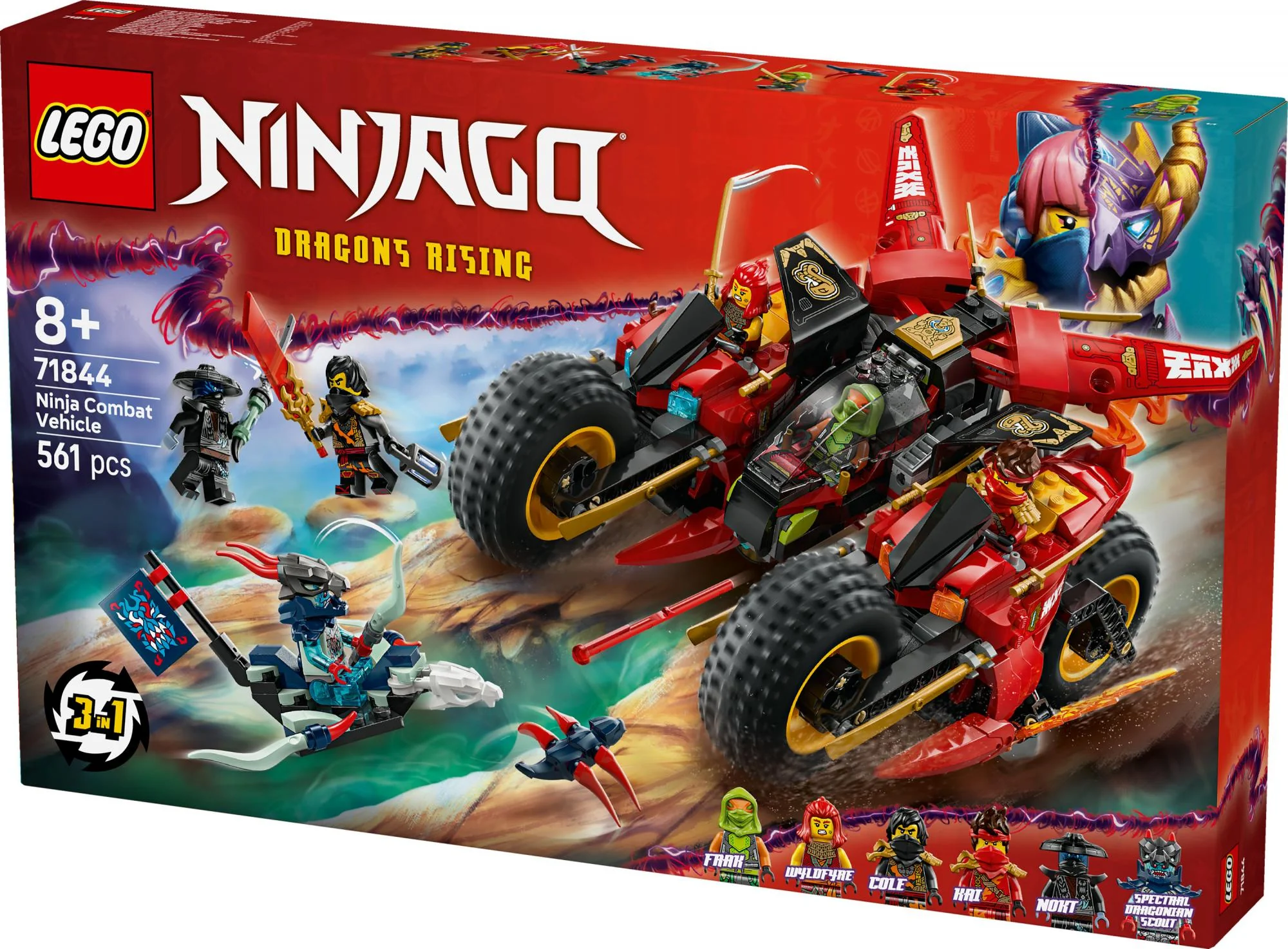 LEGO 71844 Ninjago Ninja Action Racer