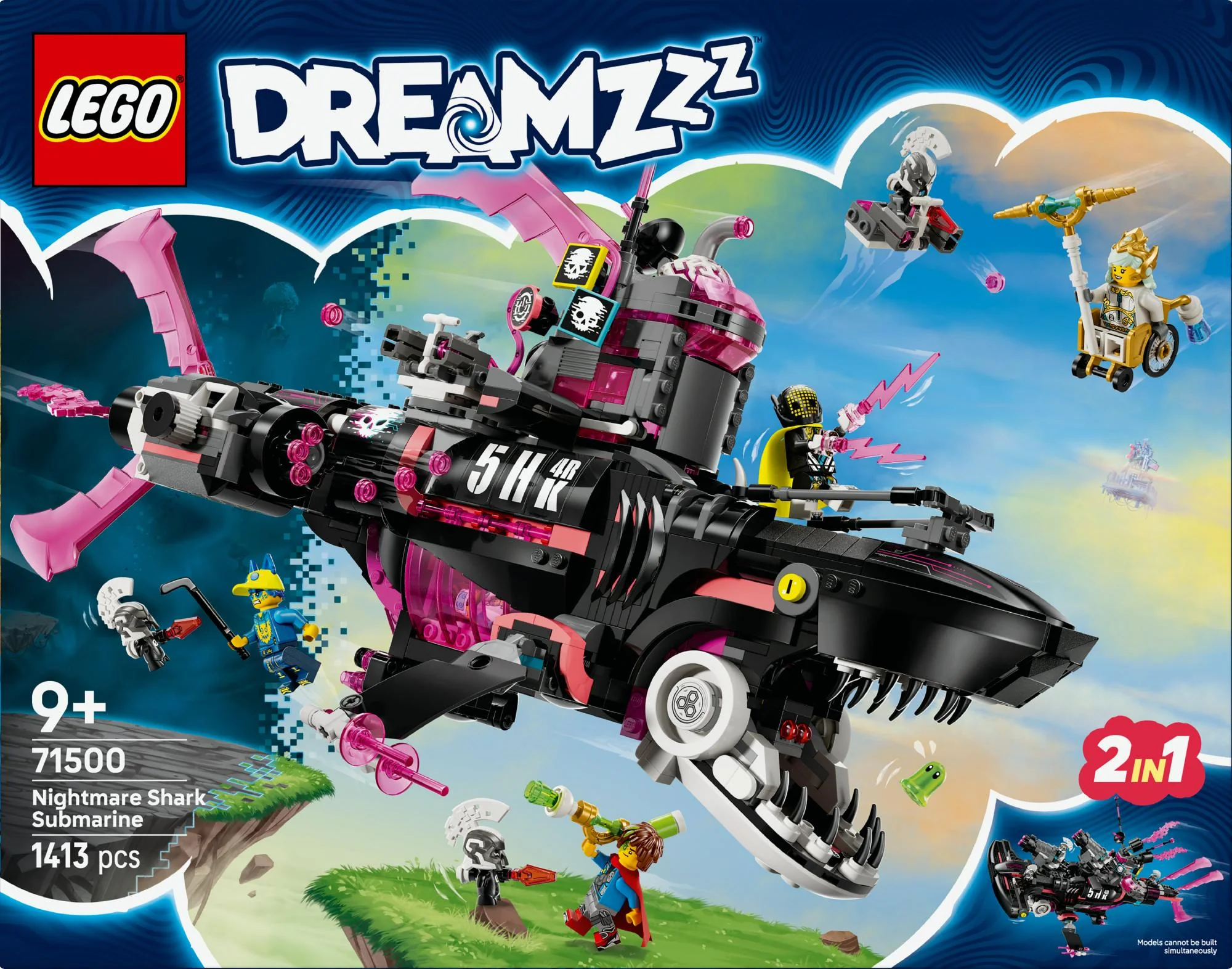 LEGO 71500 DREAMZz Nightmare Shark Submarine