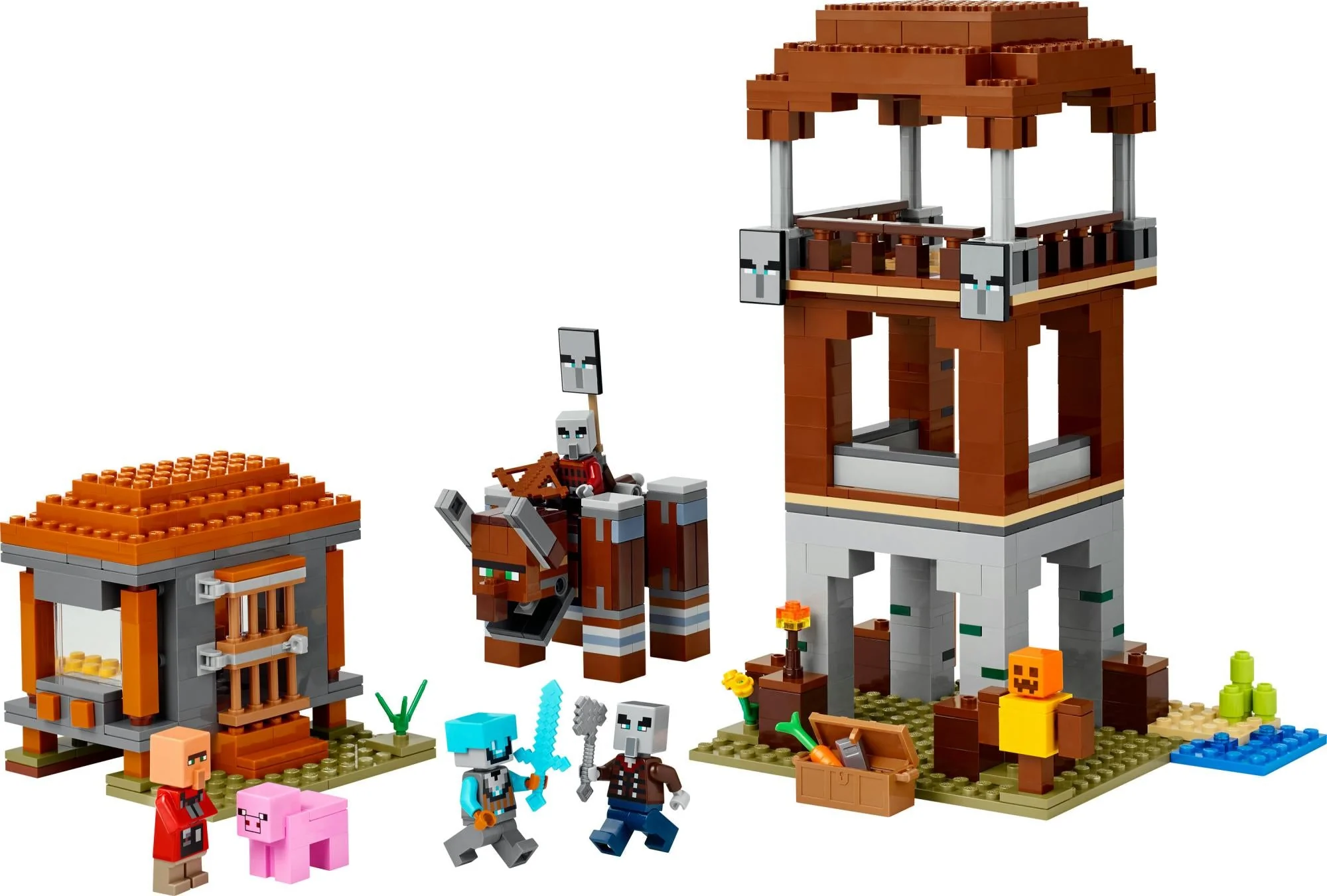 LEGO - Minecraft - The Pillager Outpost and Ravager (21278)