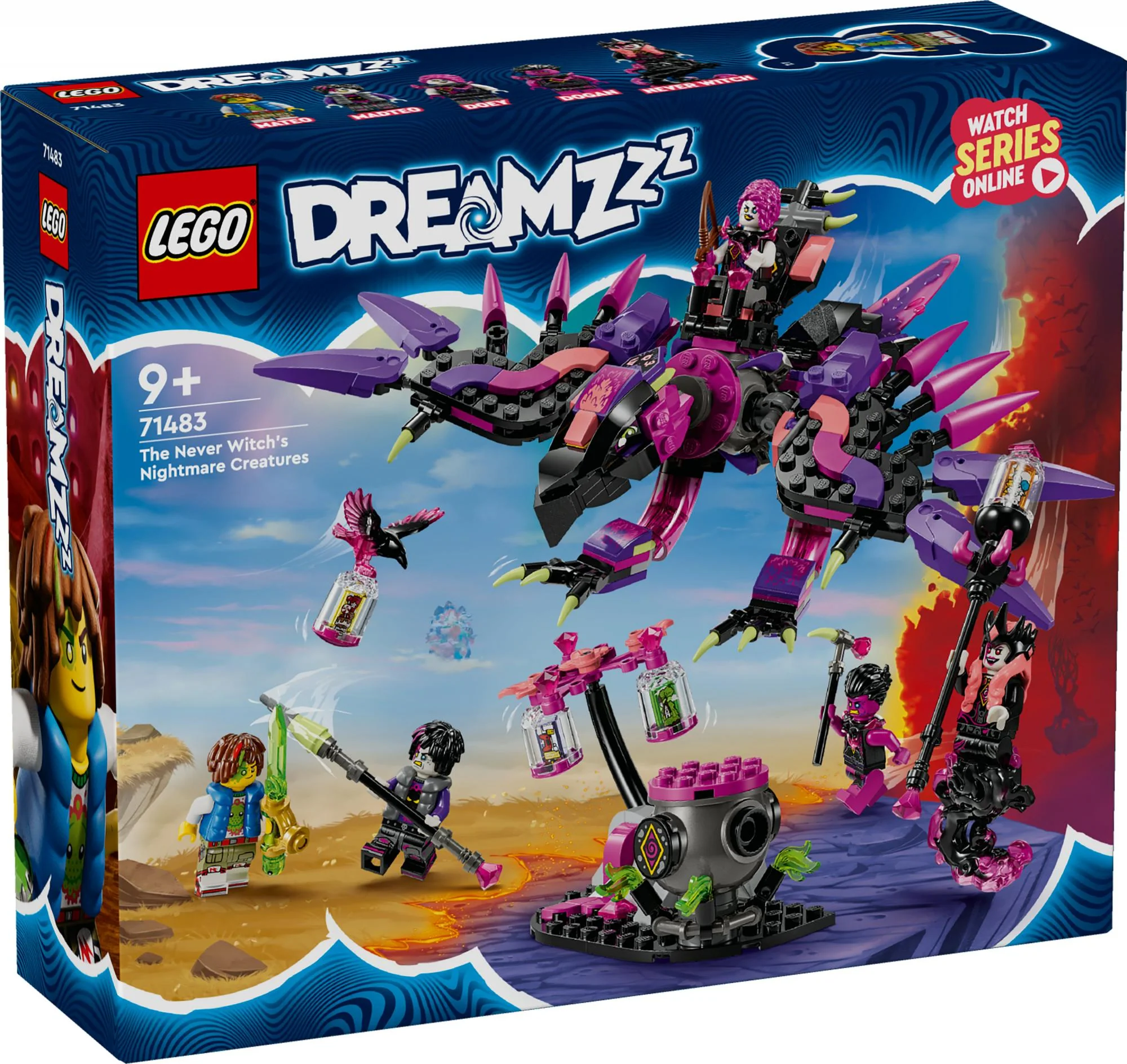 LEGO 71483 DREAMZzz The Neverwitch's Nightmare Creatures