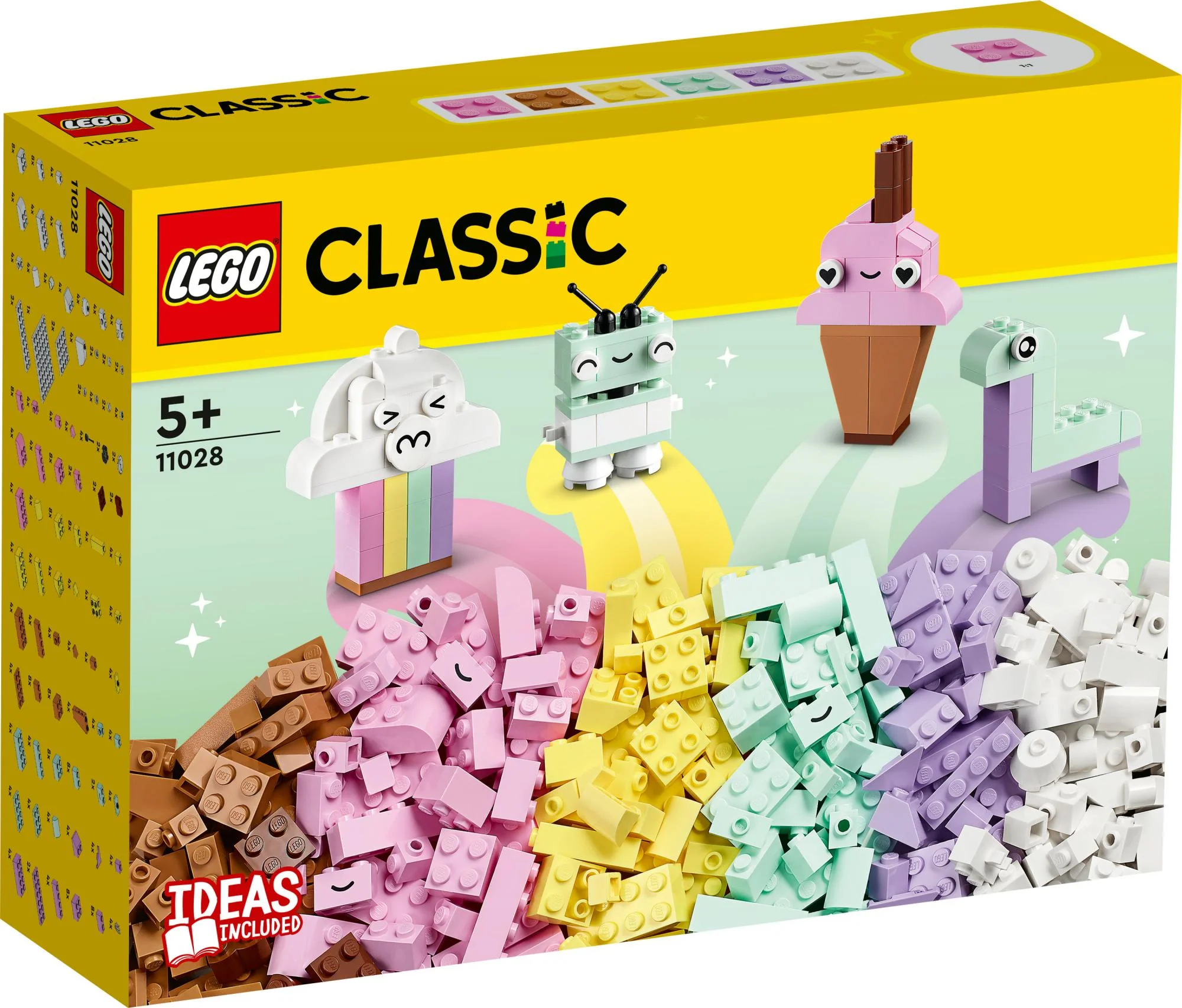 LEGO Classic - Kreativ Pastel sjov (11028)