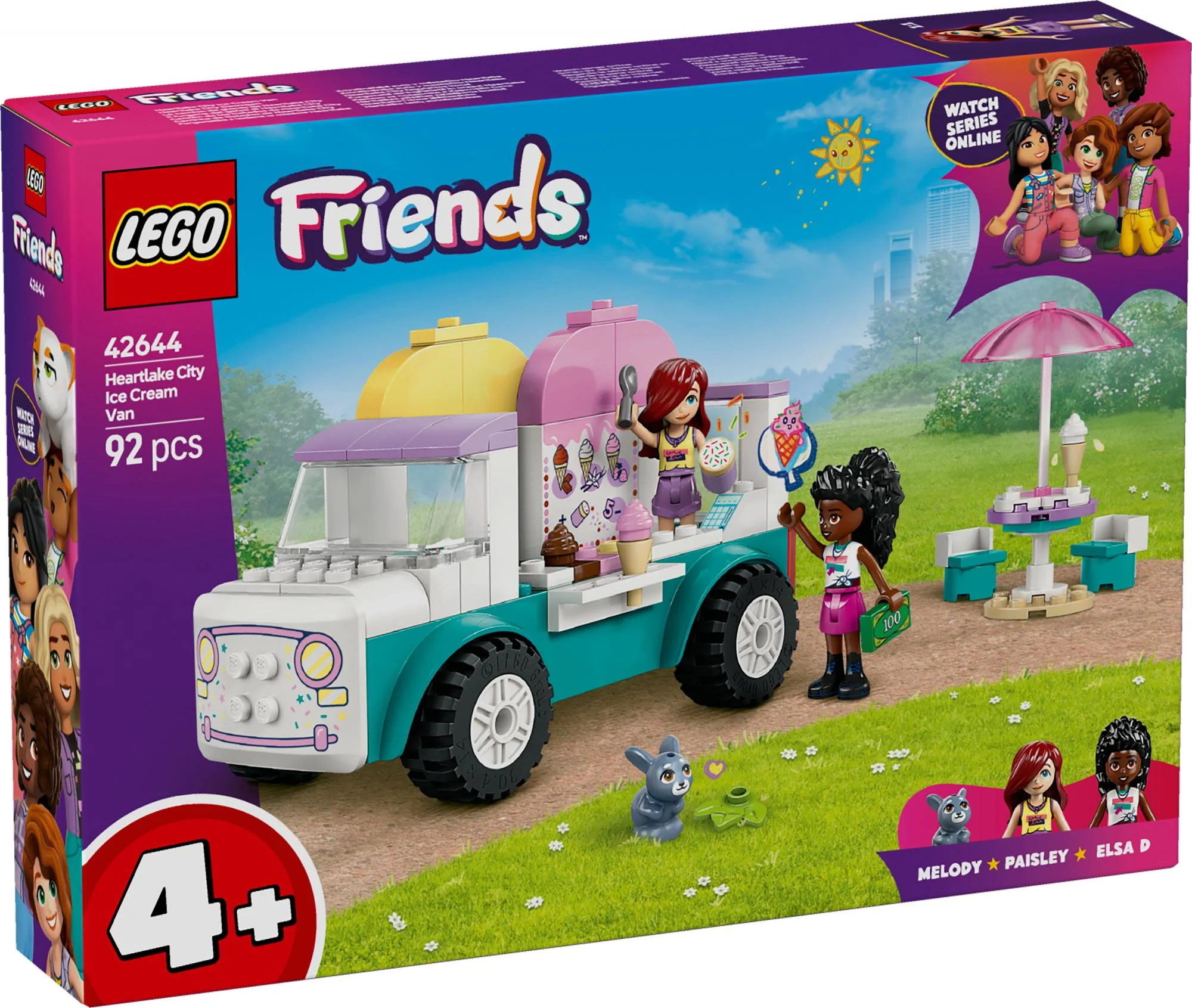 LEGO 42644 Friends Heartlake City Ice Cream Truck