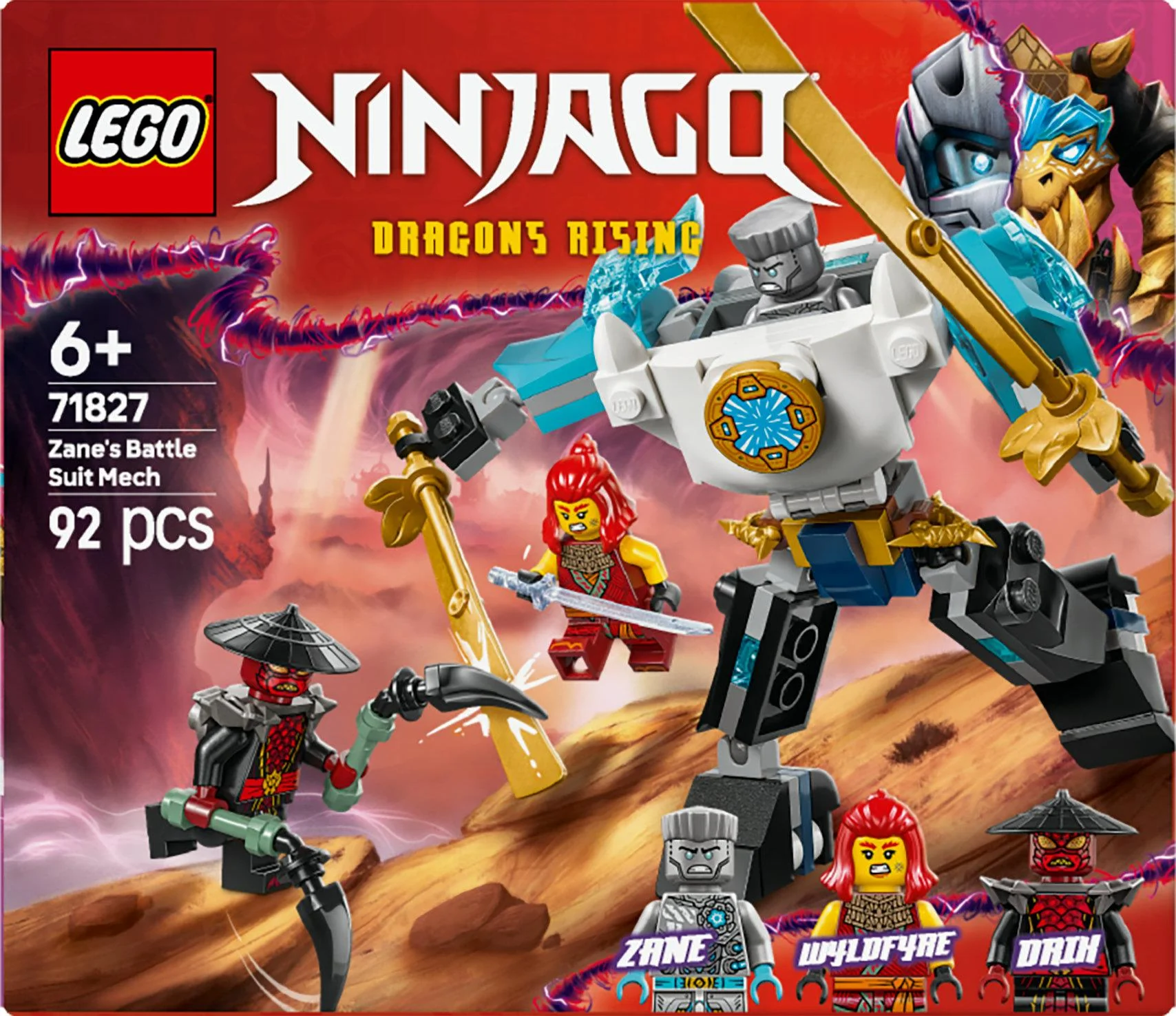 LEGO 71827 Ninjago Zane's Action Mech