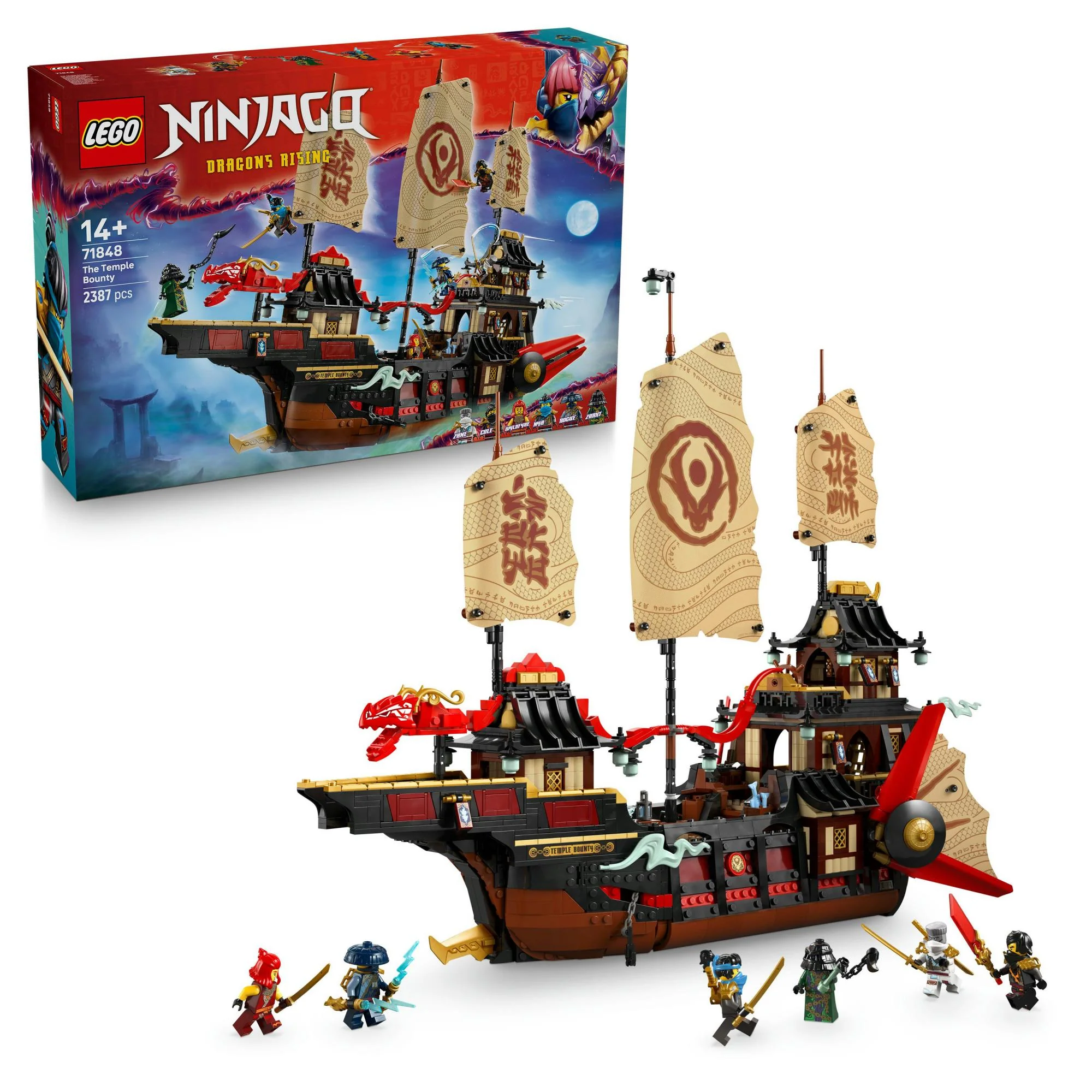 LEGO 71848 Ninjago The Temple Glider
