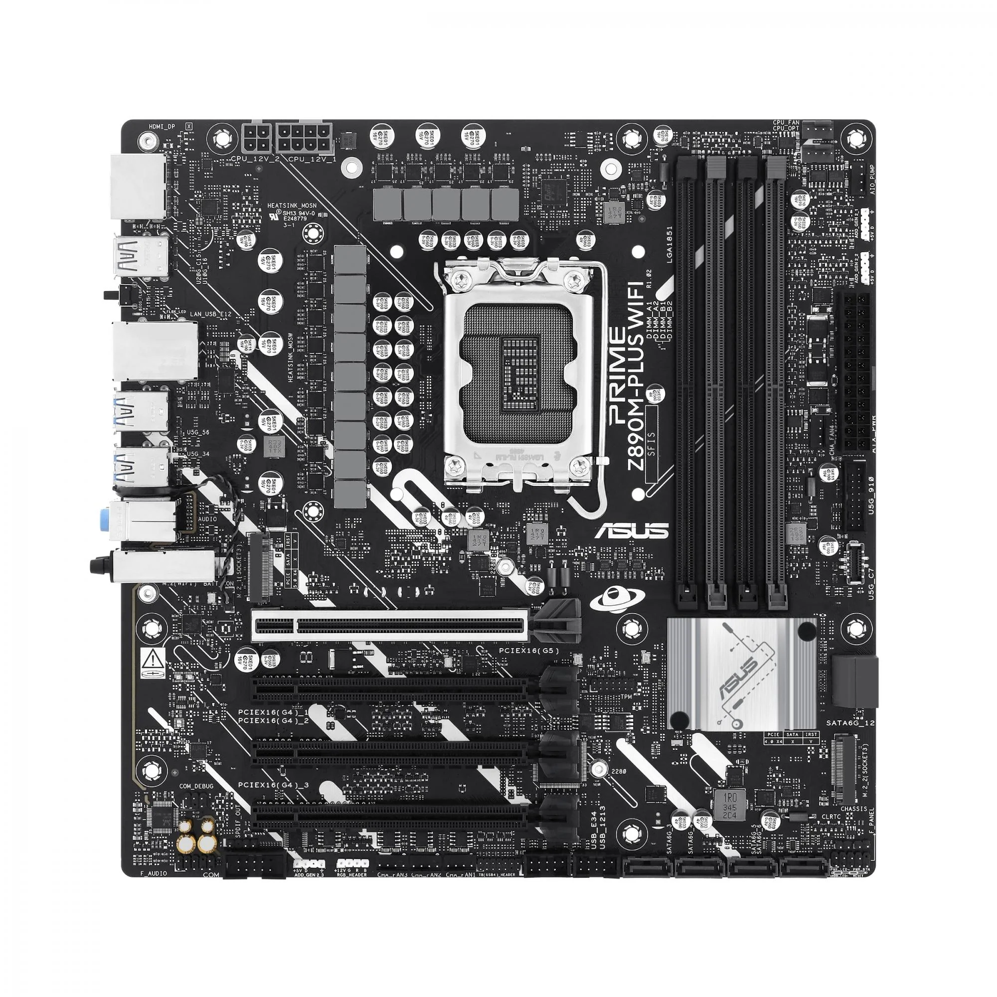 ASUS PRIME Z890M-PLUS WIFI mATX LGA1851 sokkel Intel Z890