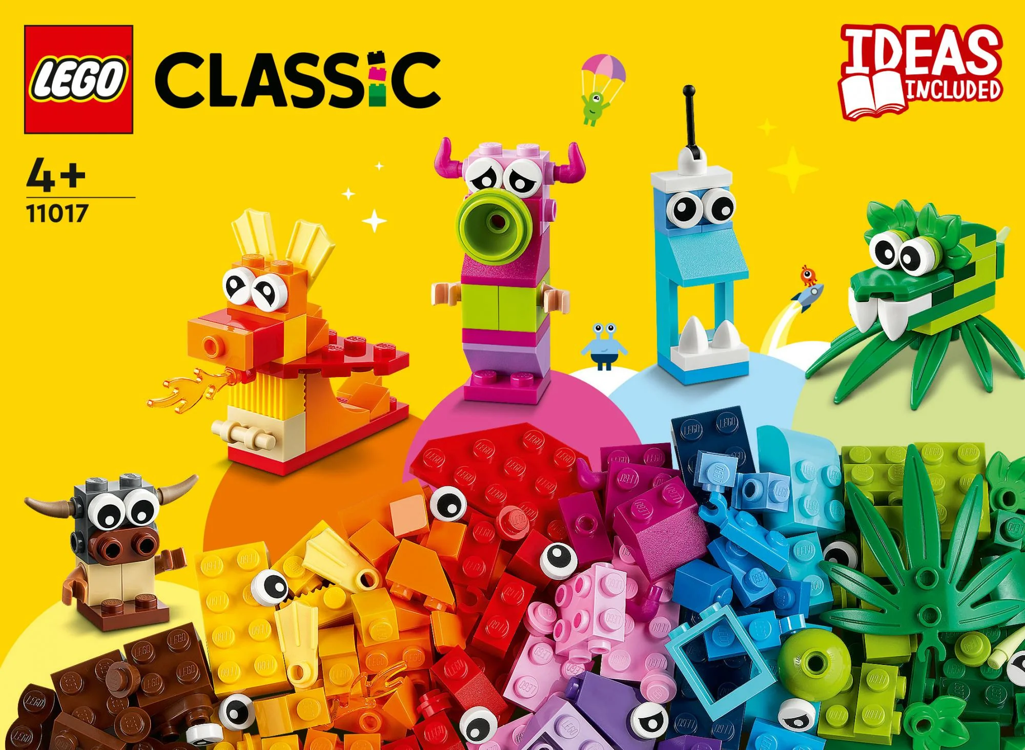 LEGO Classic - Kreativ Monstre (11017)