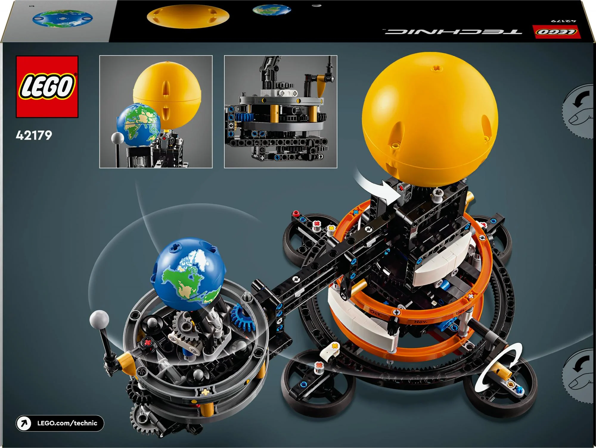 LEGO 42179 Technic Sun Earth Moon Model