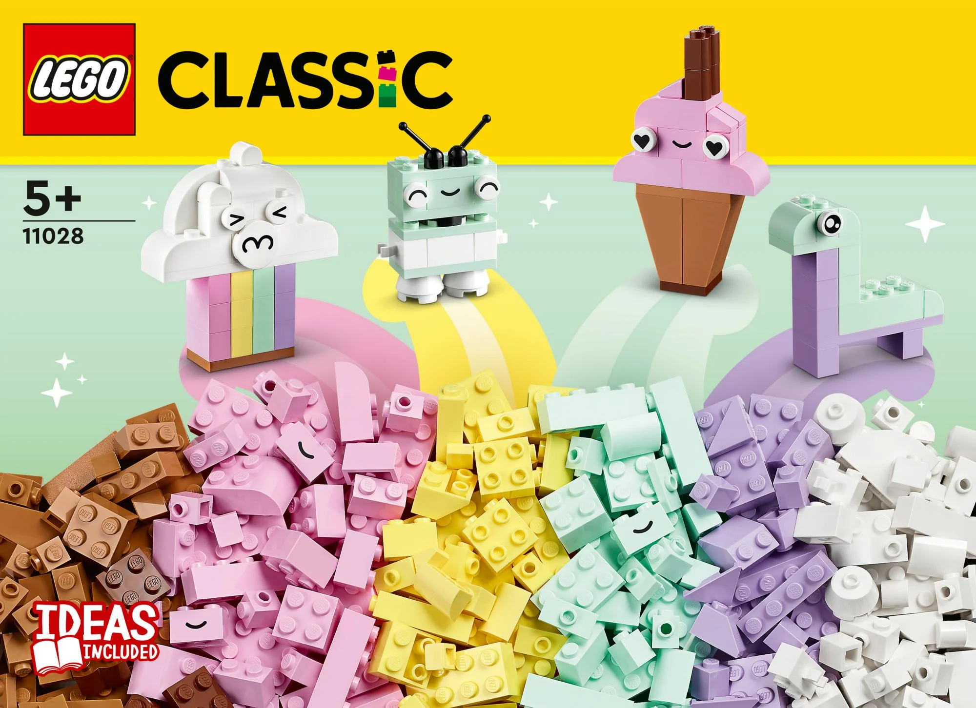 LEGO Classic - Kreativ Pastel sjov (11028)