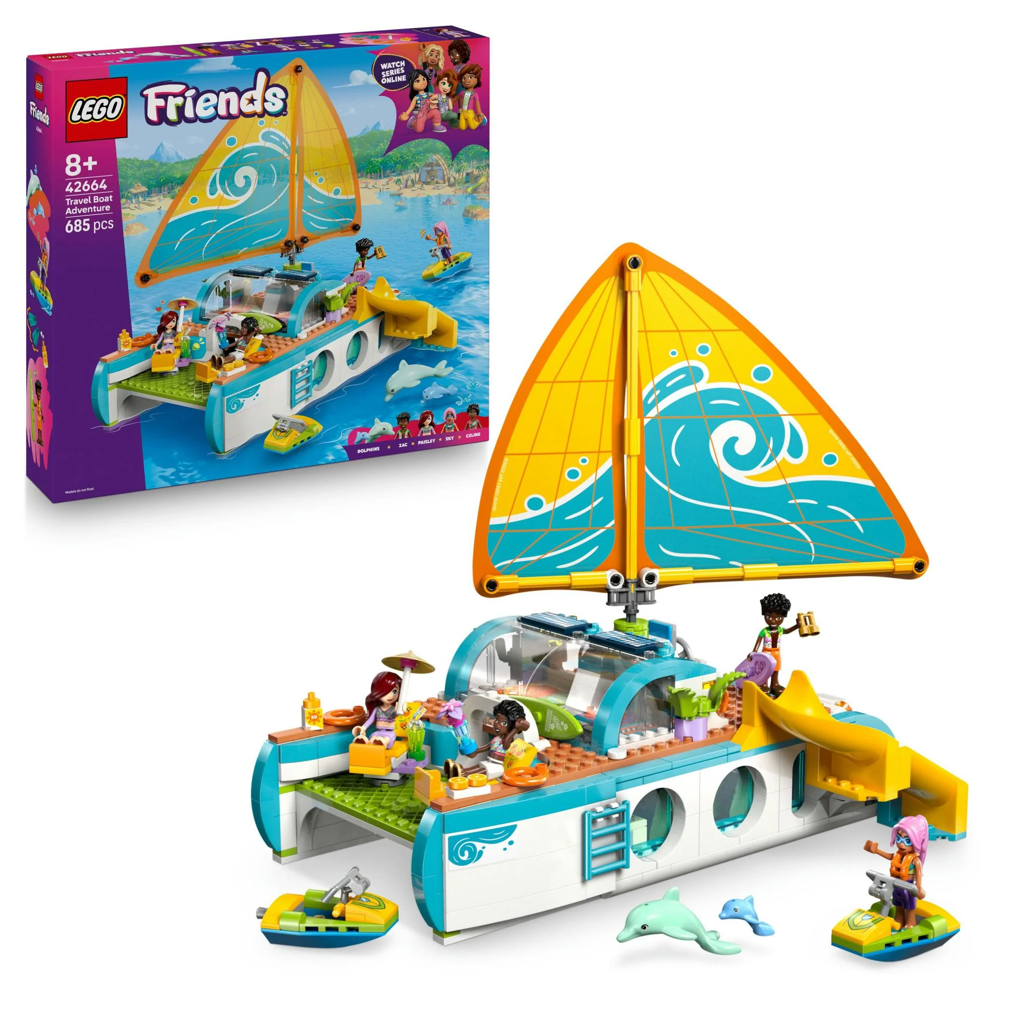 LEGO 42664 Friends Sailing Adventure