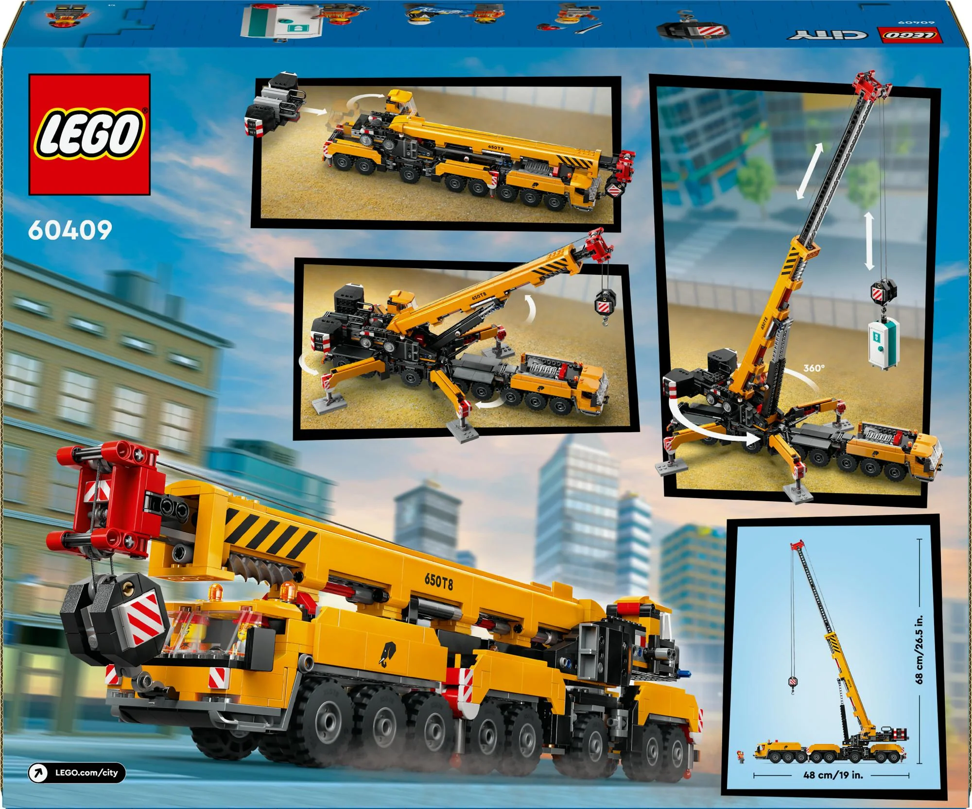 LEGO 60409 City Mobile Construction Crane