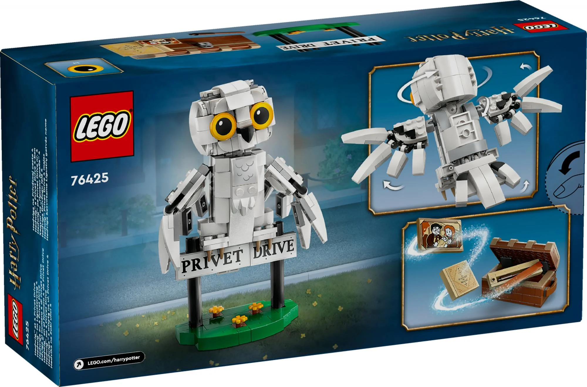 LEGO 76425 Harry Potter Hedwig on Privet Drive