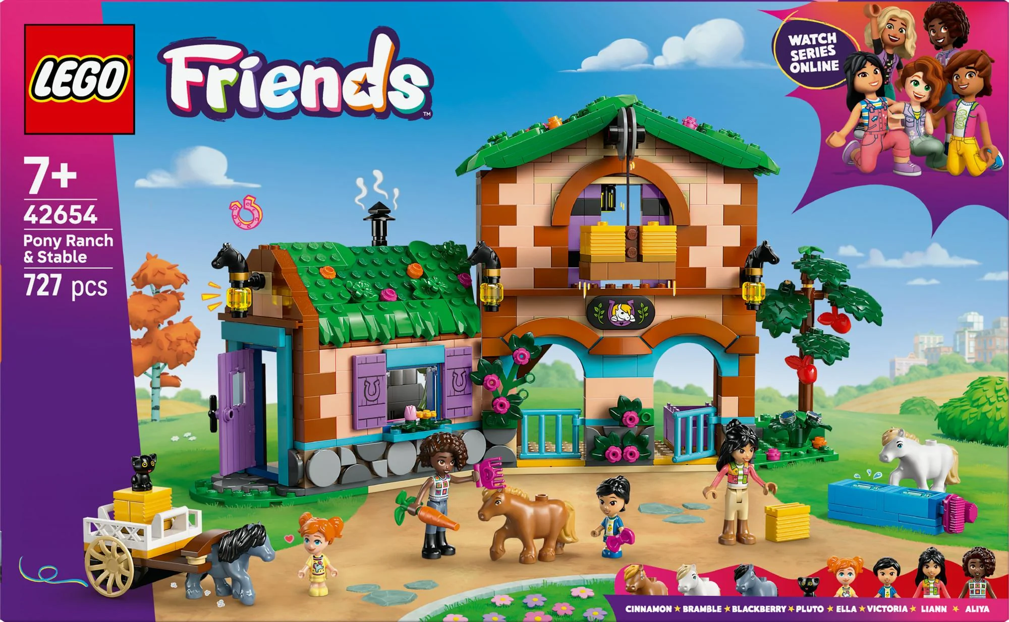 LEGO 42654 Friends Pony Farm & Stable