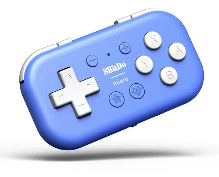 8BitDo Micro Bluetooth Gamepad - Blå