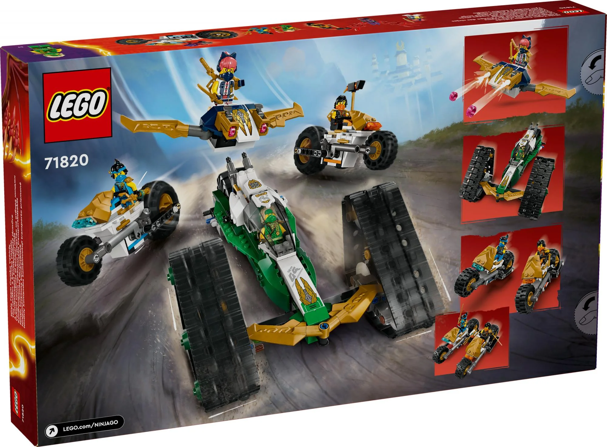 LEGO 71820 Ninjago Ninja Team Combi Crawler