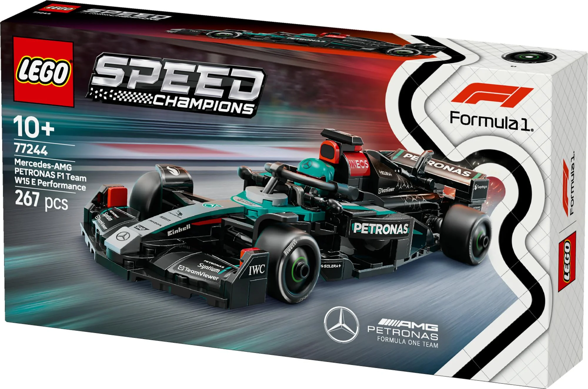 LEGO 77244 Speed Champions Mercedes-AMG F1 W15 Racing Car