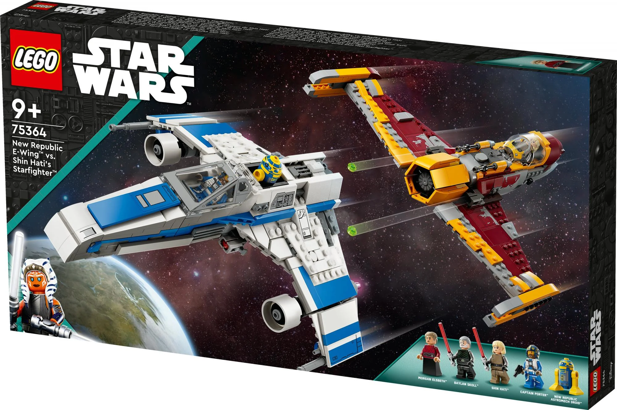 LEGO Star Wars - New Republic E-Wing™ vs. Shin Hati's Starfighter™ (75364)