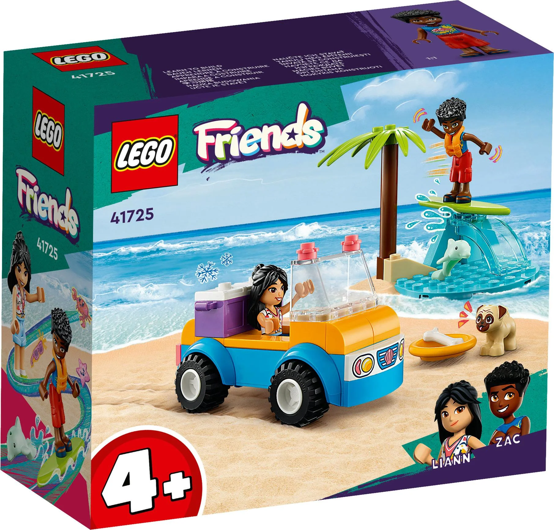 LEGO 41725 Friends Beach Buggy Fun