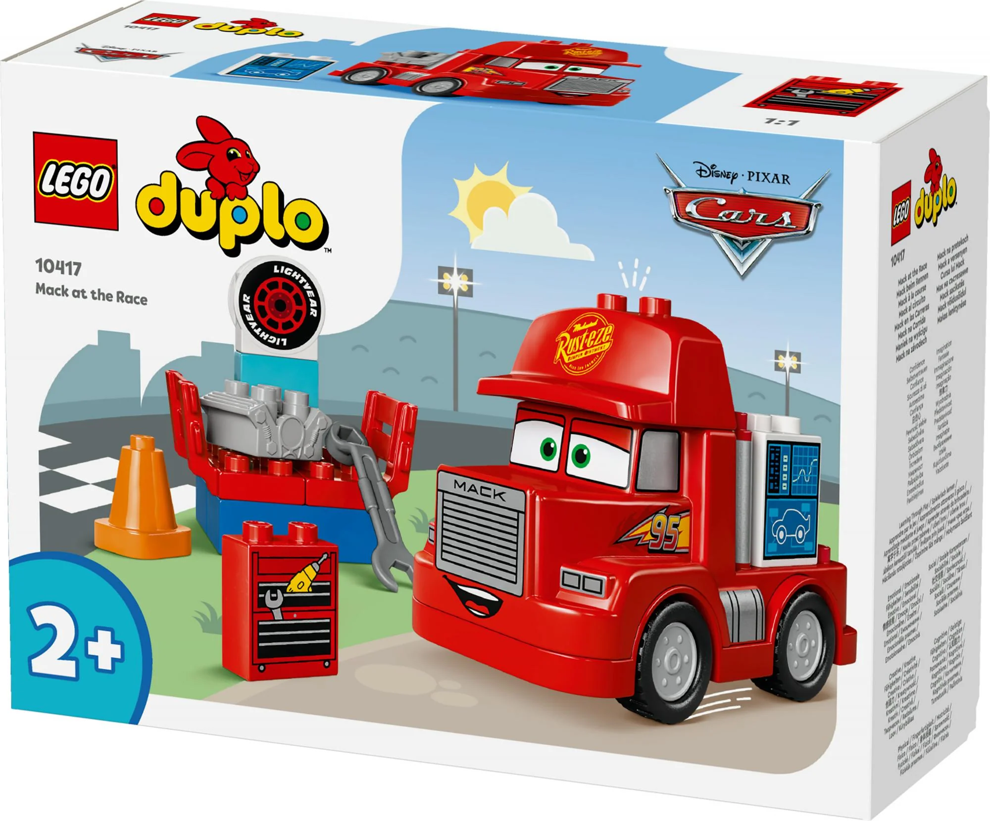 LEGO 10417 DUPLO Disney Mack Racing (red)
