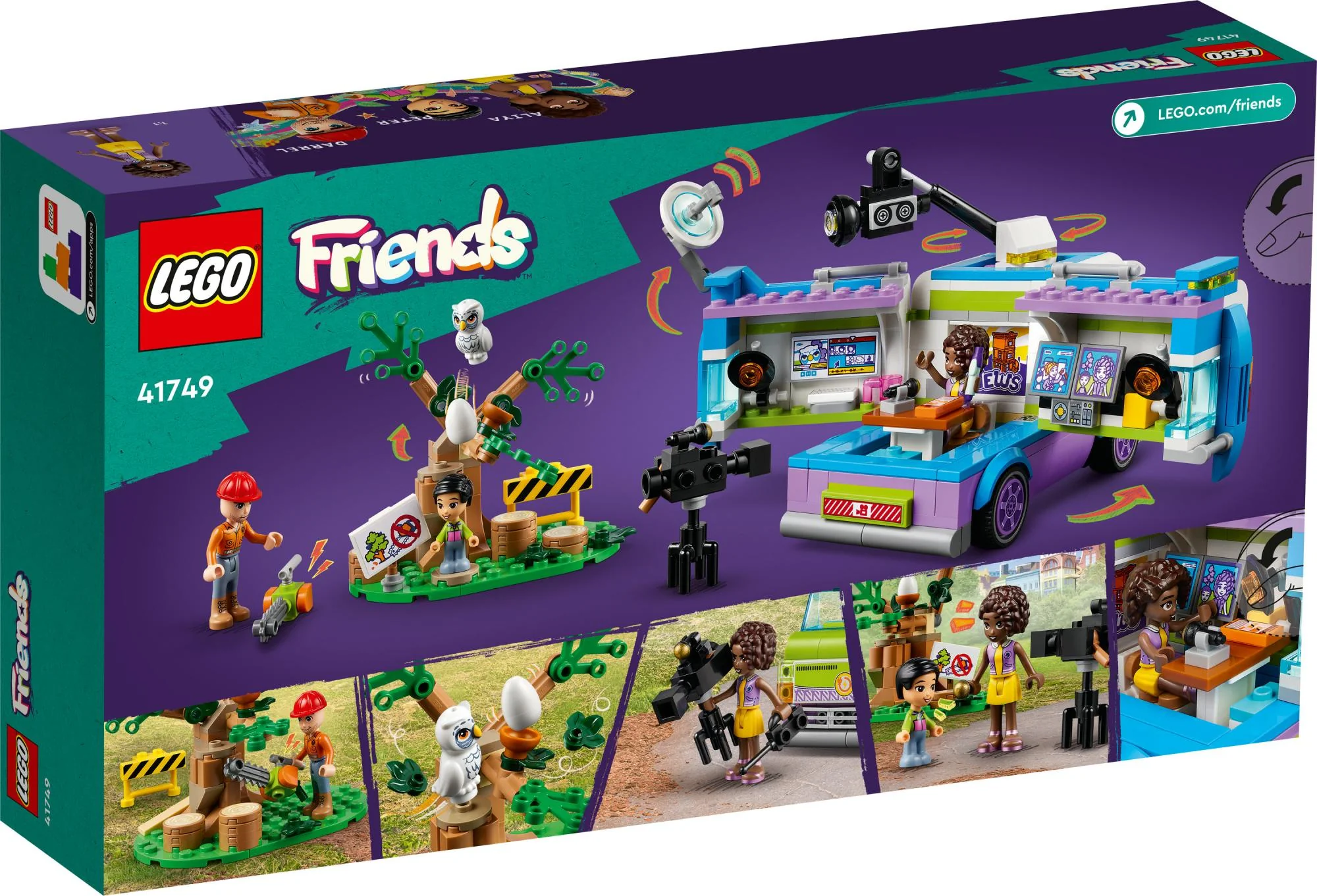 LEGO 41749 Friends Message Van