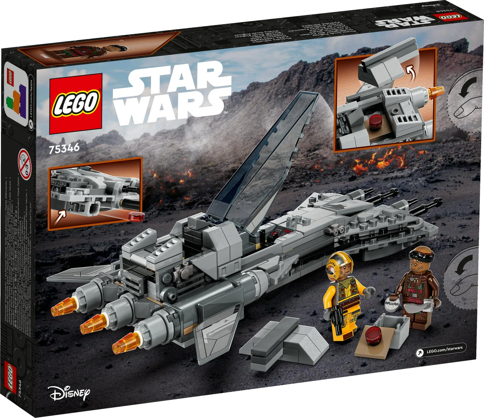 LEGO Star Wars - Pirate Snub Fighter (75346)