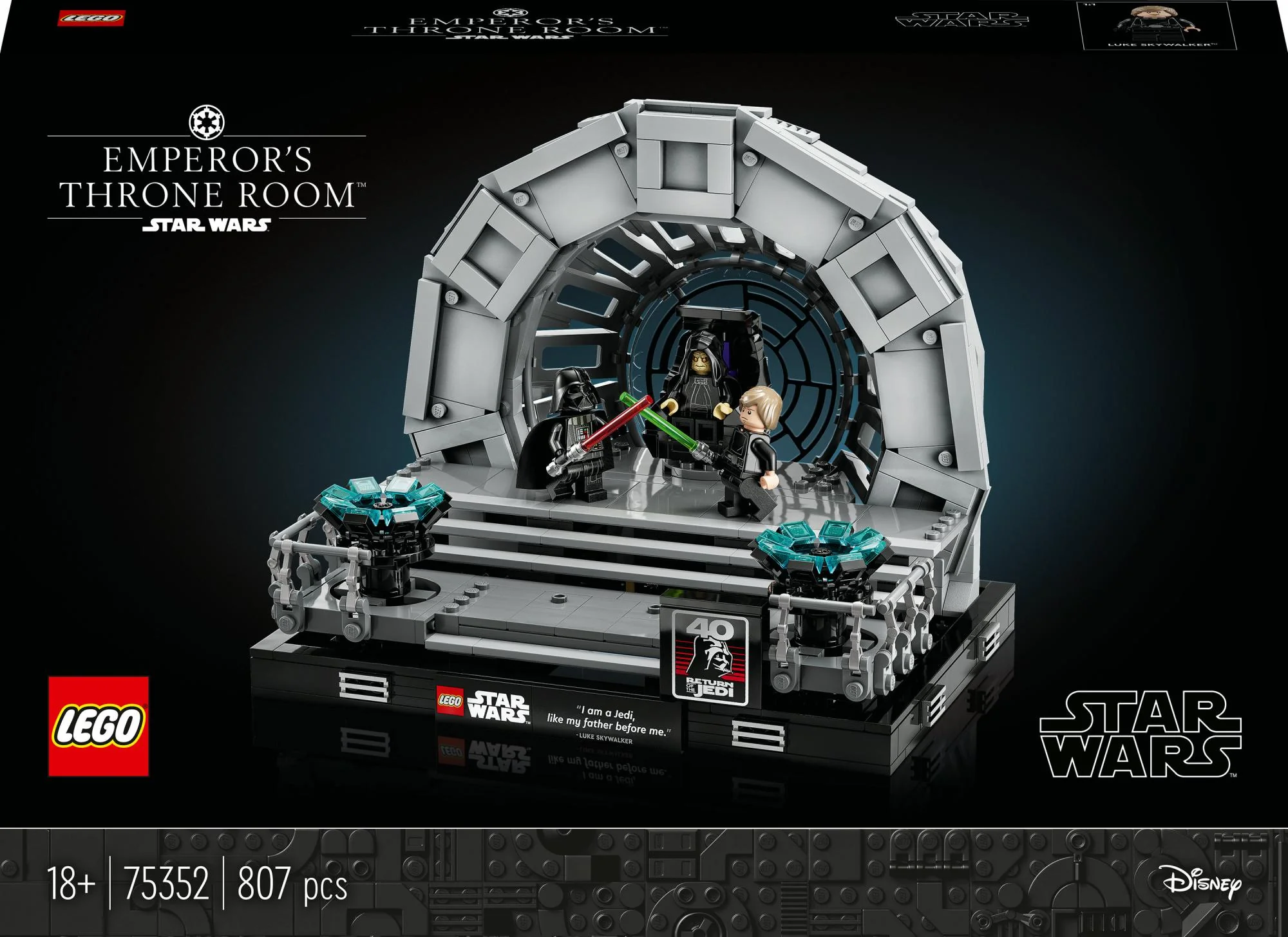 LEGO Star Wars - Emperor's Throne Room™ Diorama (75352)