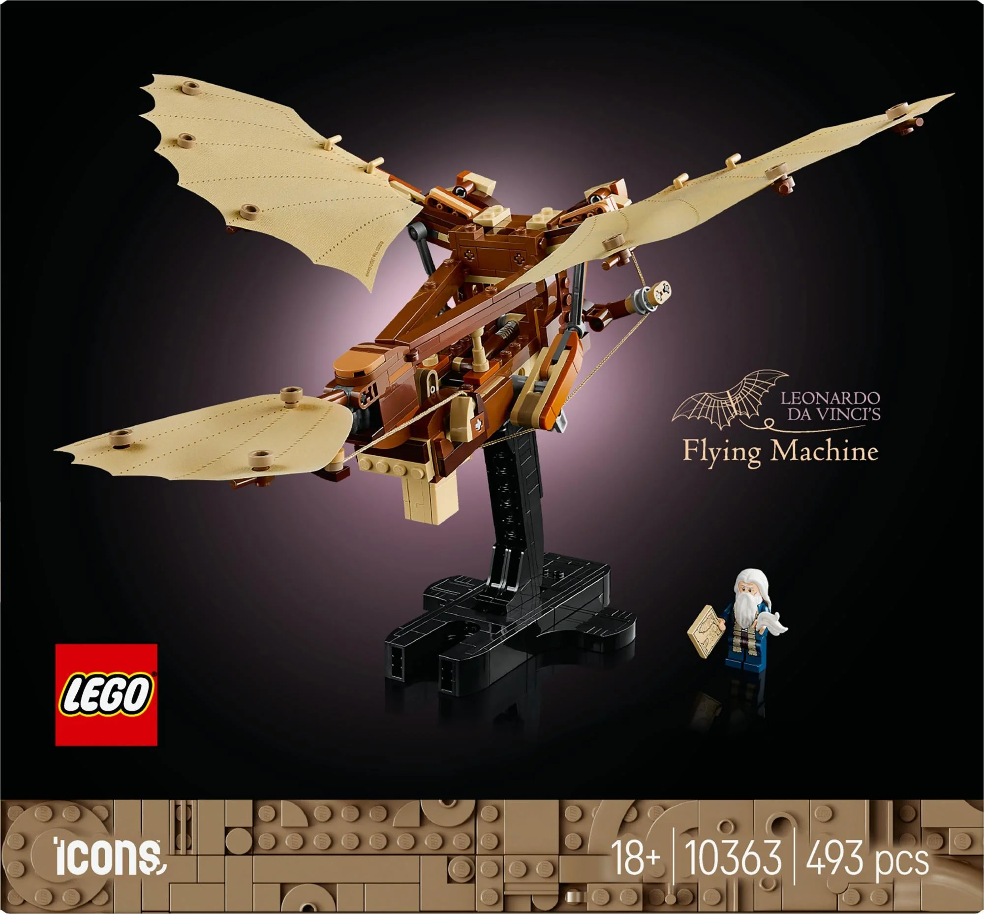 LEGO 10363 Icons Leonardo da Vinci's Flying Machine