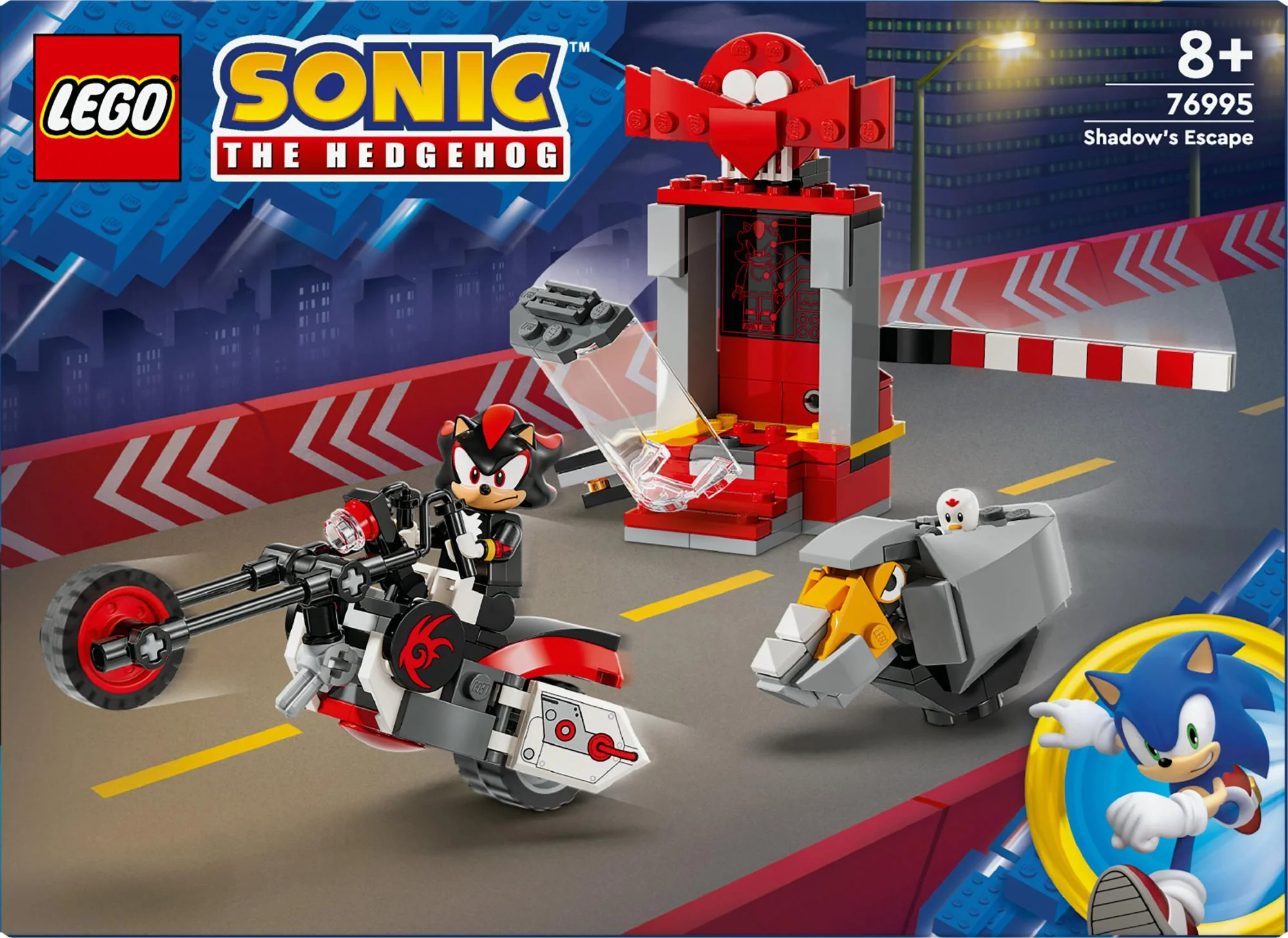 LEGO 76995 Sonic the Hedgehog Shadow the Hedgehog Escape