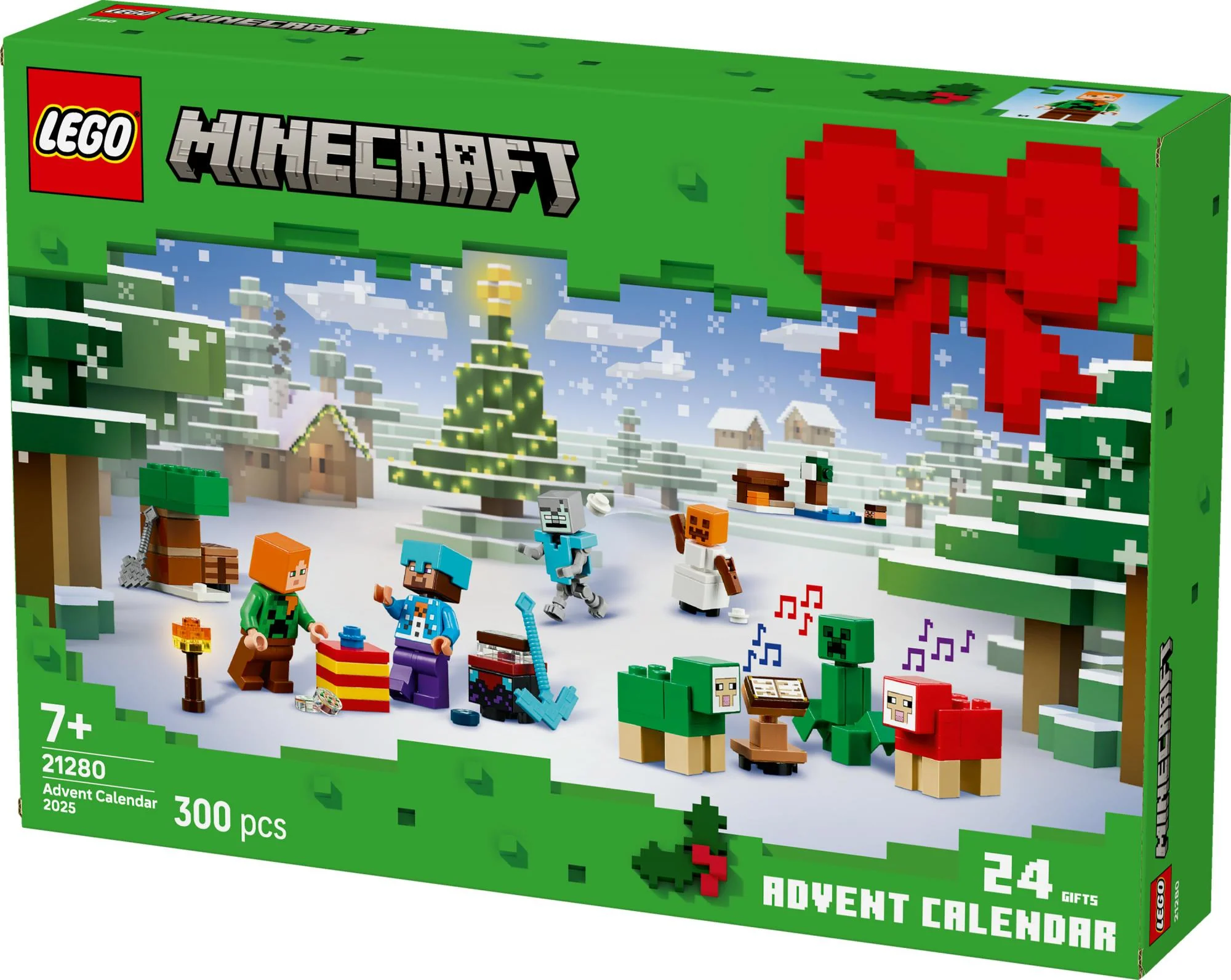 LEGO 21280 Minecraft Advent Calendar 2025
