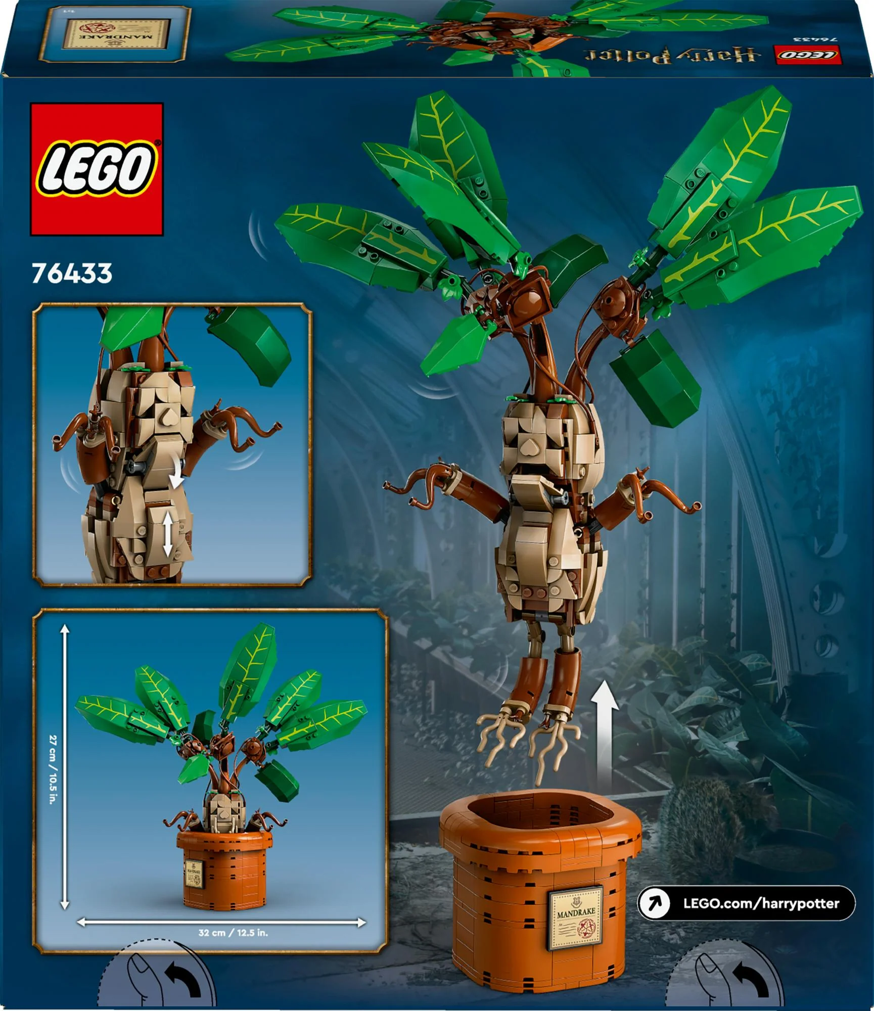 LEGO 76433 Harry Potter Potion Plant: Mandrake