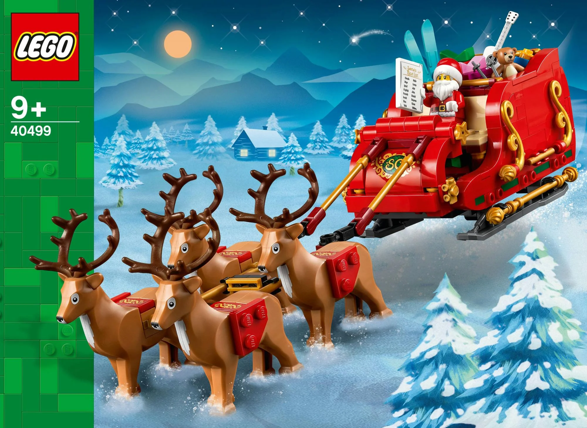 LEGO 40499 Iconic Santa's Sleigh