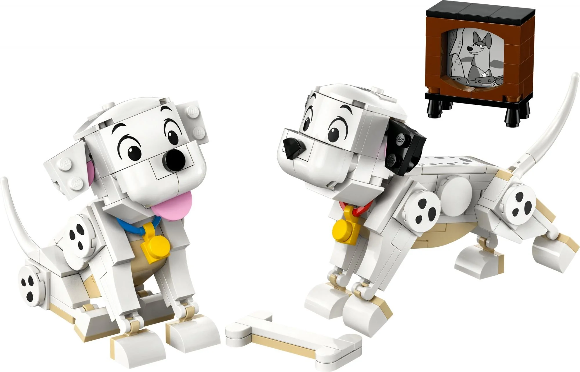 LEGO 43271 Disney Classic Puppies Lucky and Penny from 101 Dalmatians