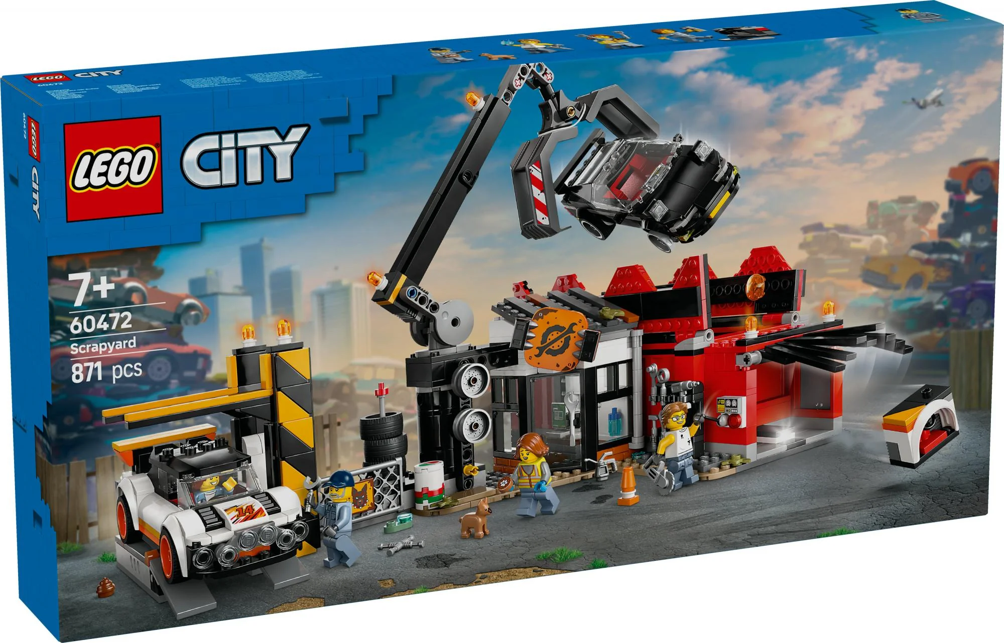 LEGO 60472 City Junkyard with Cars