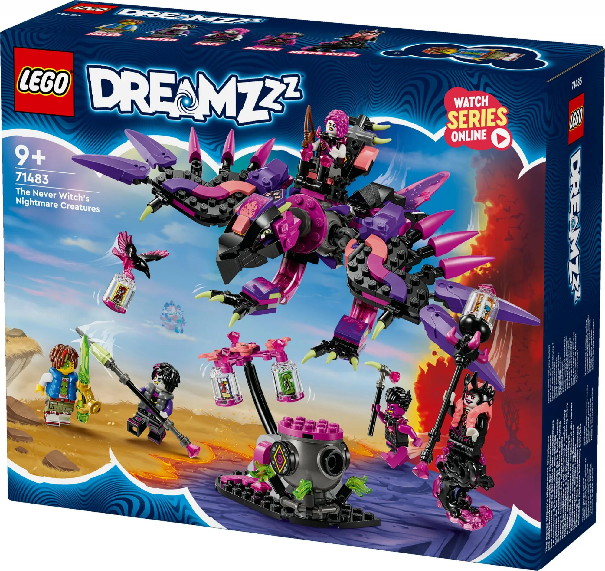 LEGO 71483 DREAMZzz The Neverwitch's Nightmare Creatures