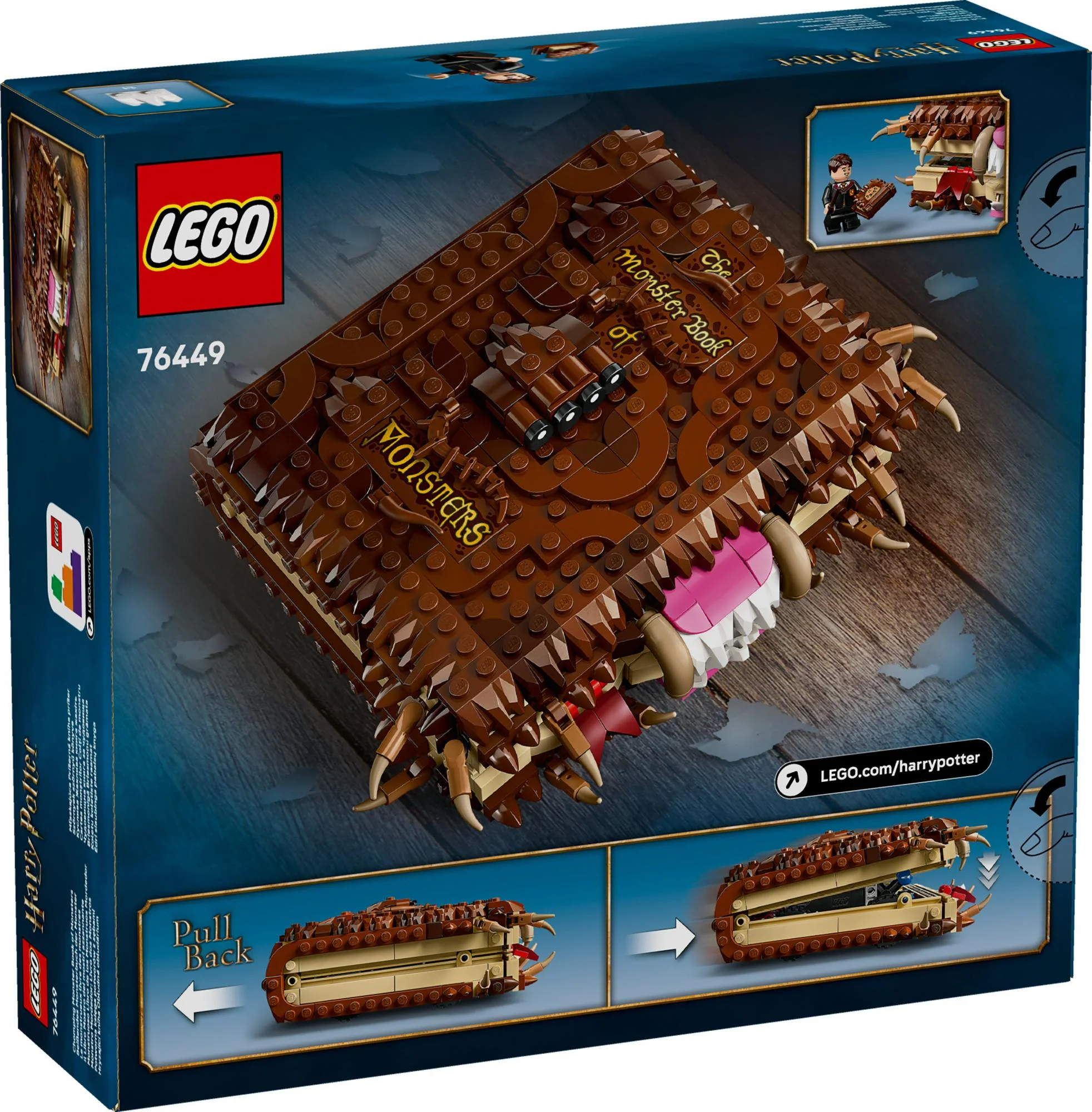 LEGO 76449 Harry Potter Biting Monster Book of Monsters